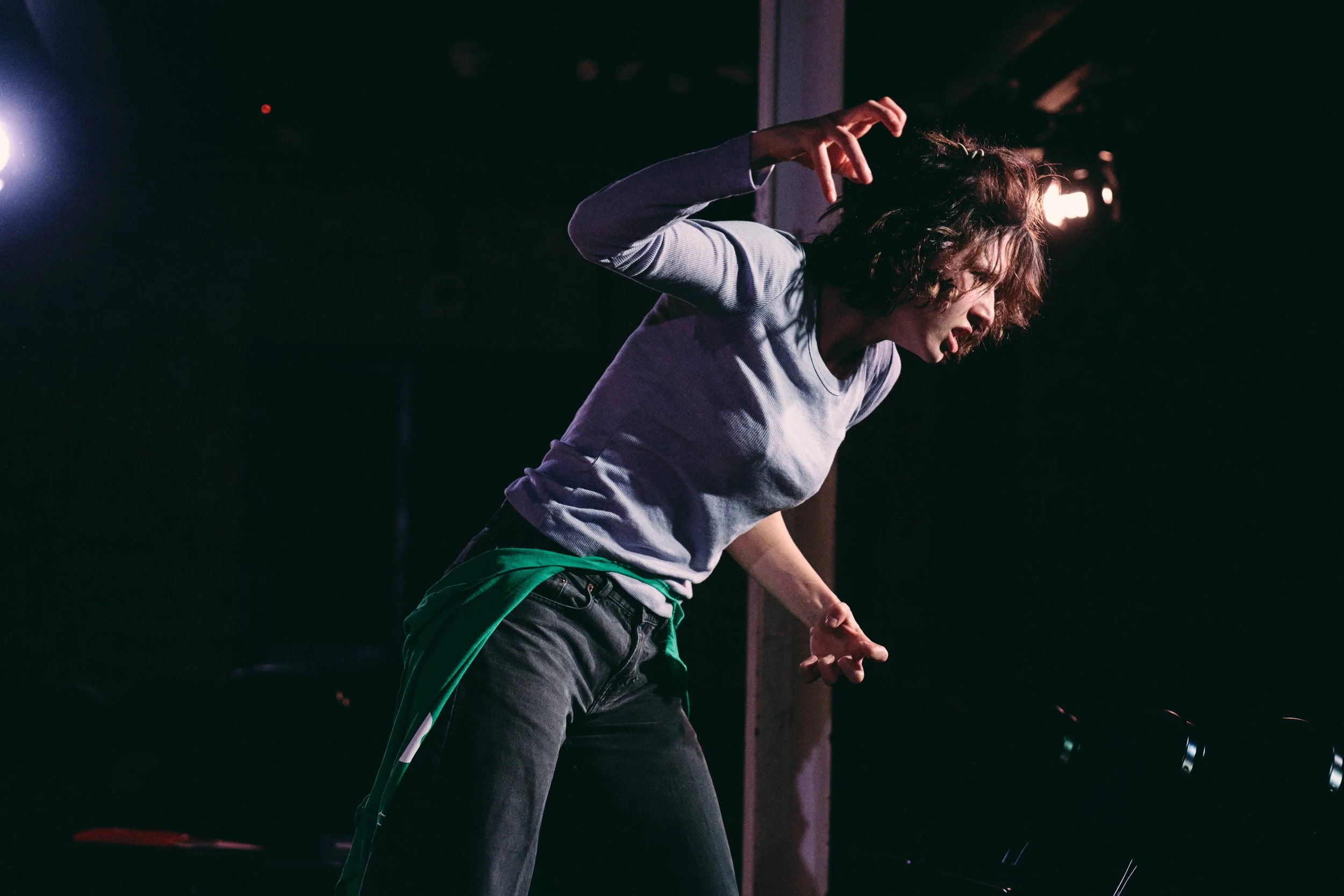 Production photos for Anna Curiel's 'John', at The Glitch Theatre
London, Jan 2026