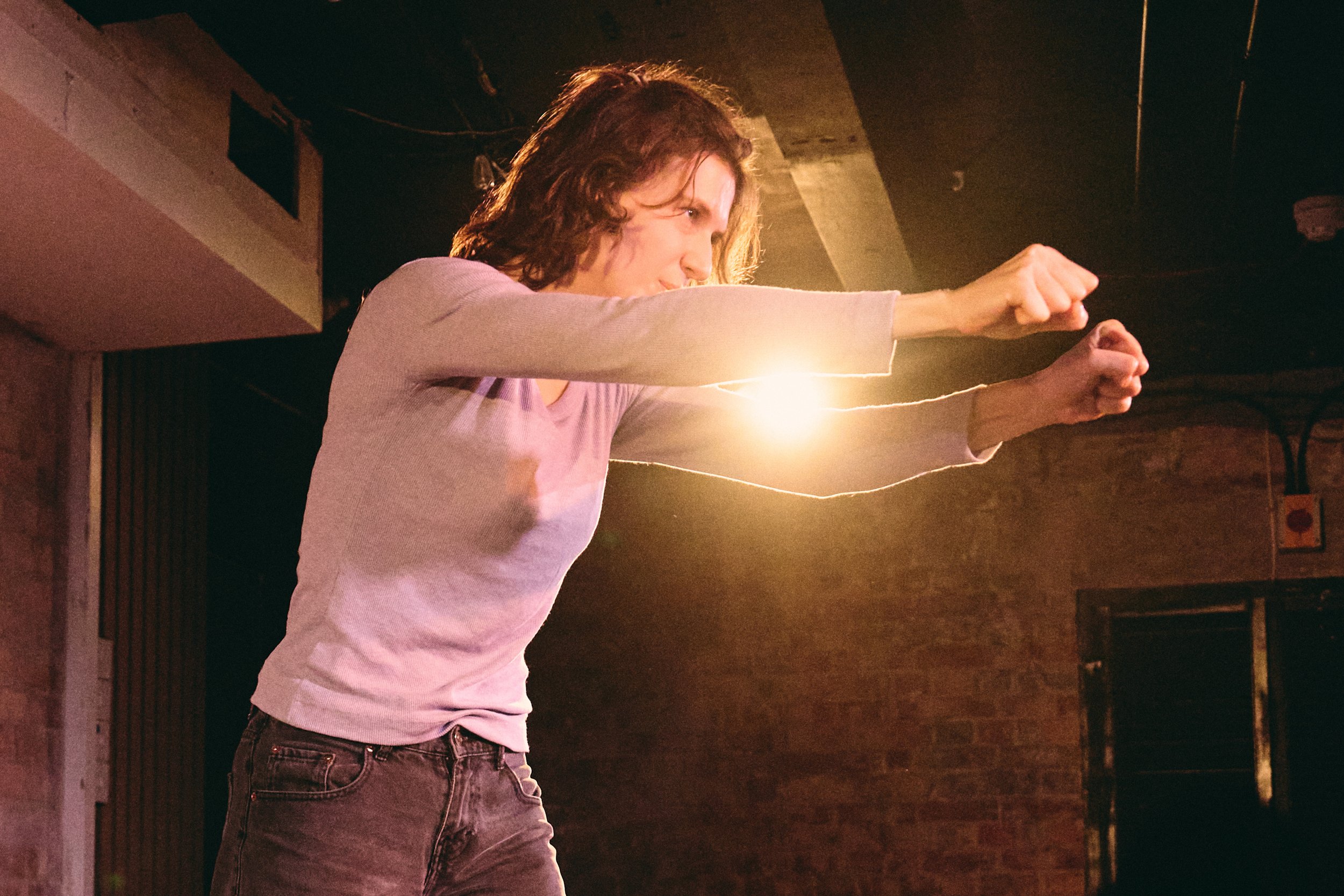 Production photos for Anna Curiel's 'John', at The Glitch Theatre
London, Jan 2026
