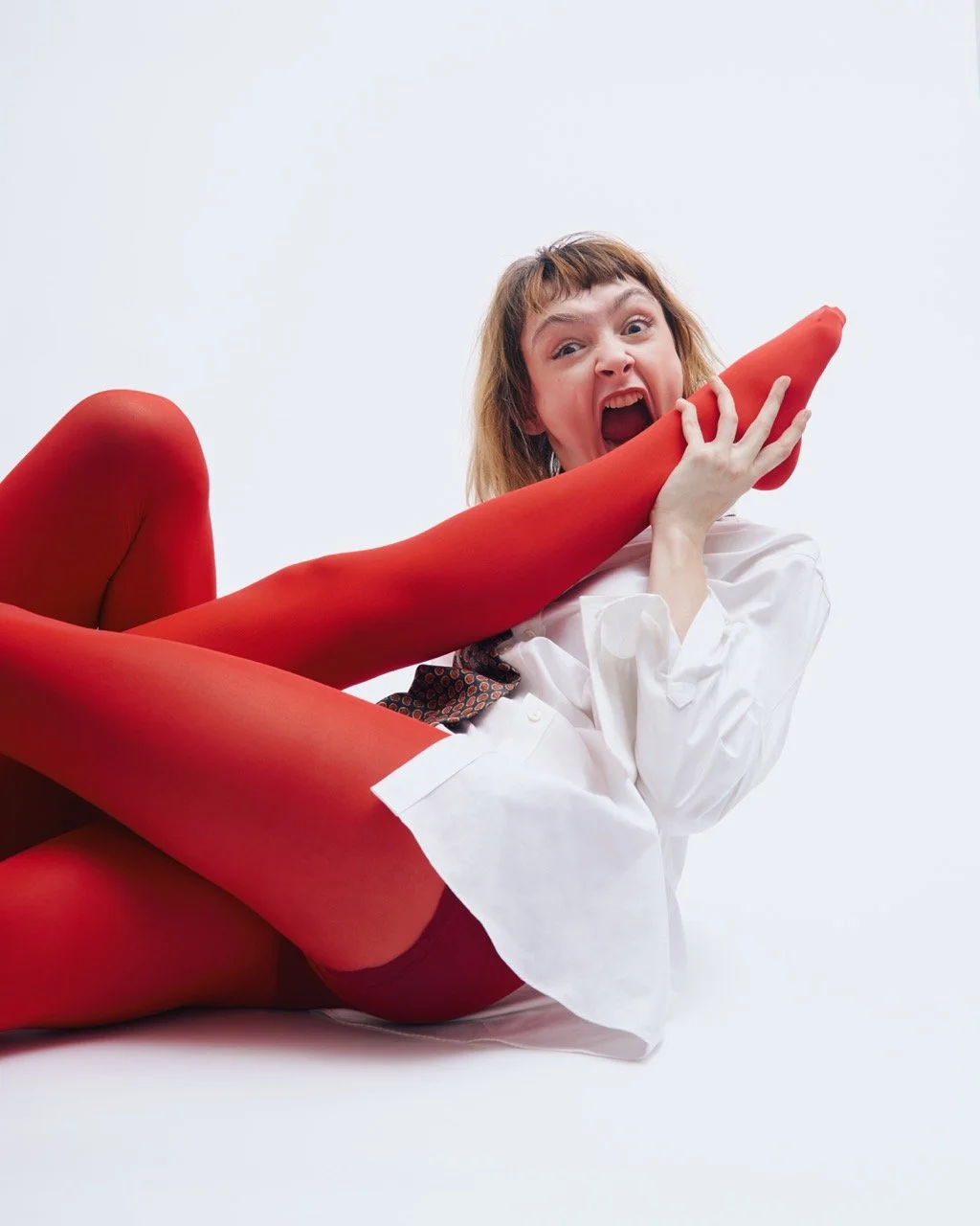 Poster and promo photos for Big Legs, Big Dreams by Esme Pitman and Emma Hickman