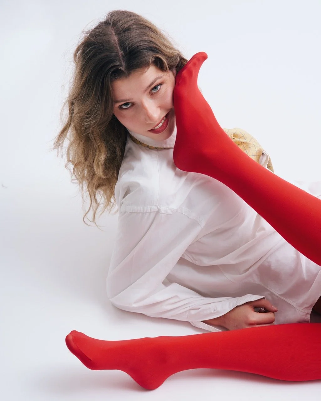 Poster and promo photos for Big Legs, Big Dreams by Esme Pitman and Emma Hickman