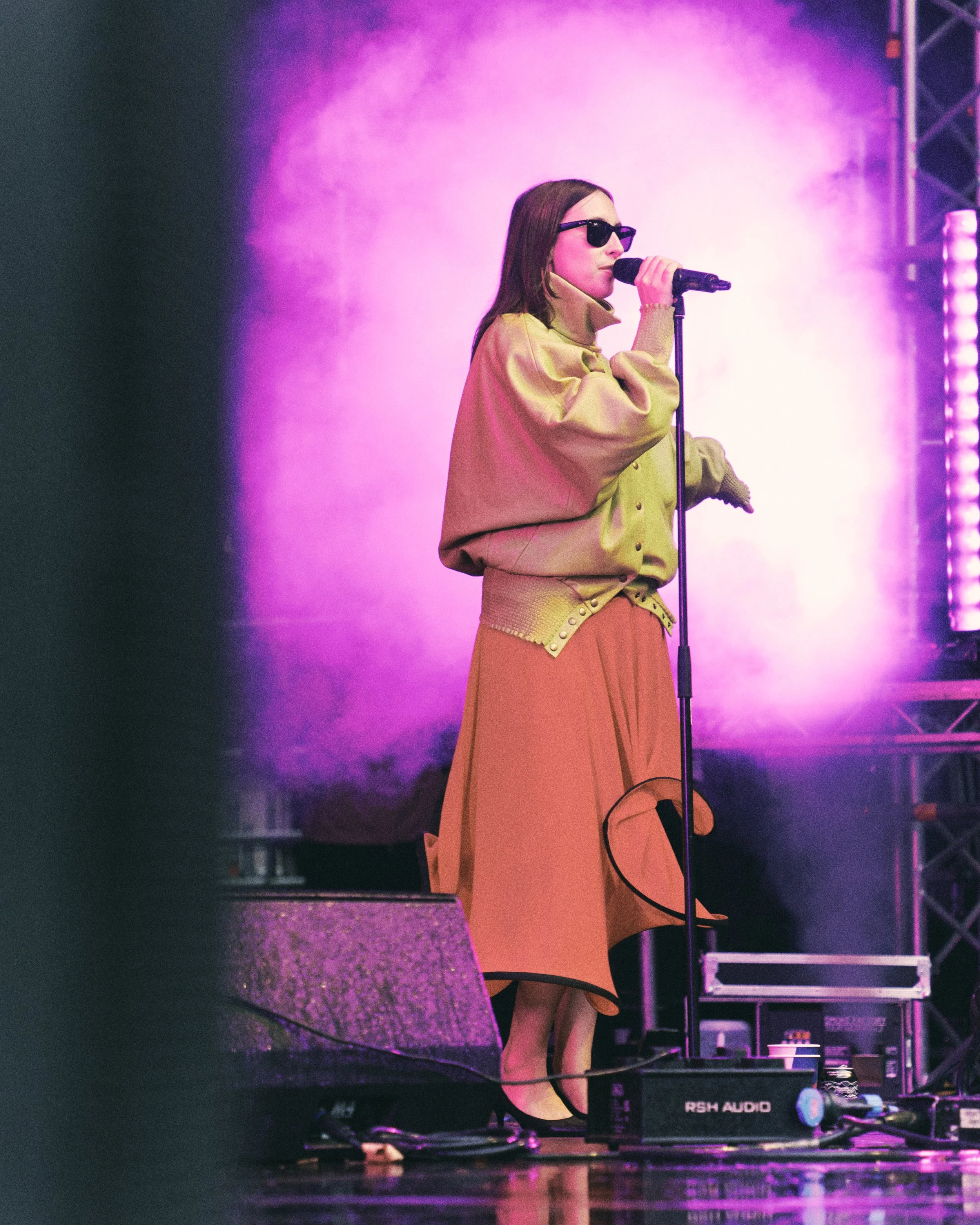 Coco & Clair Clair at Rally Festival for Bricks Magazine