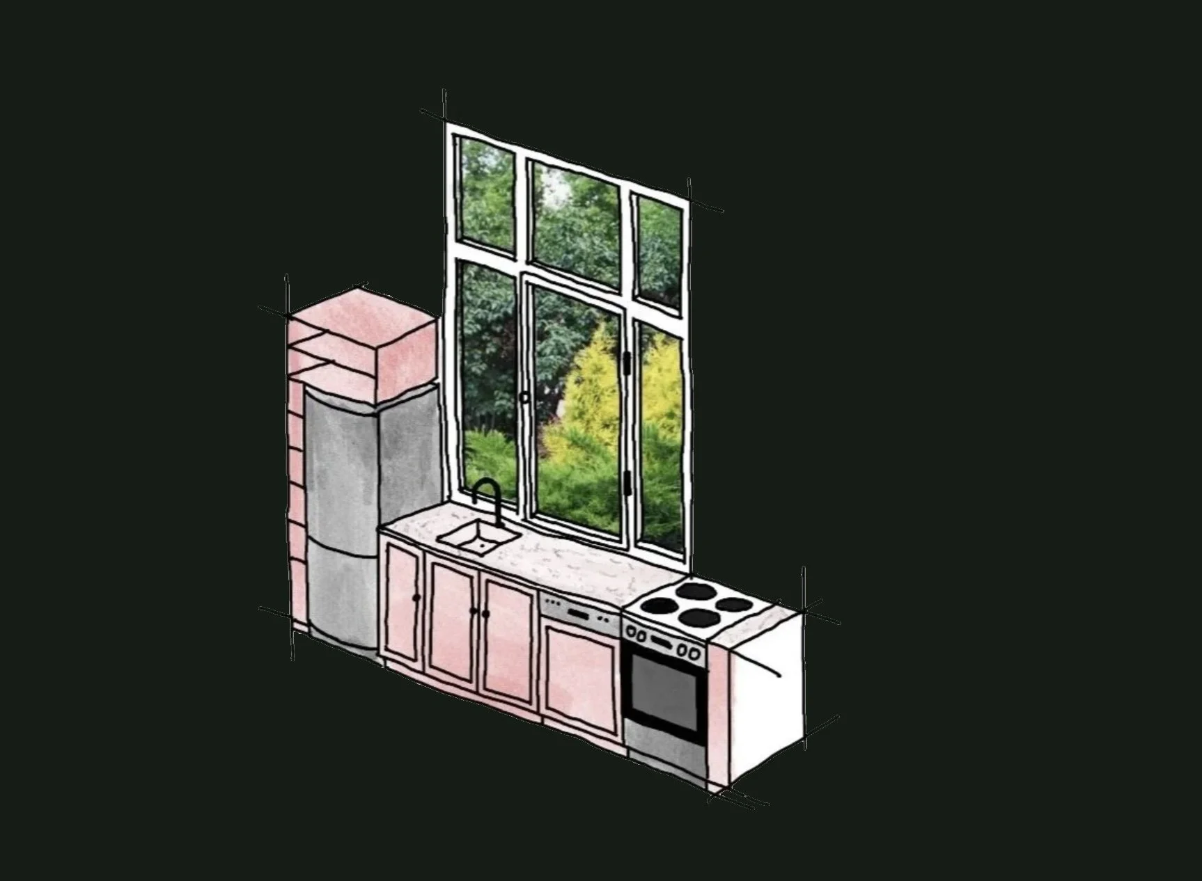 Single-family house transformation