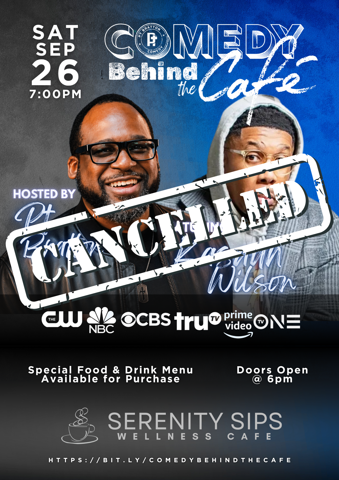 Kasaun Wilson @Comedy Behind the Café
