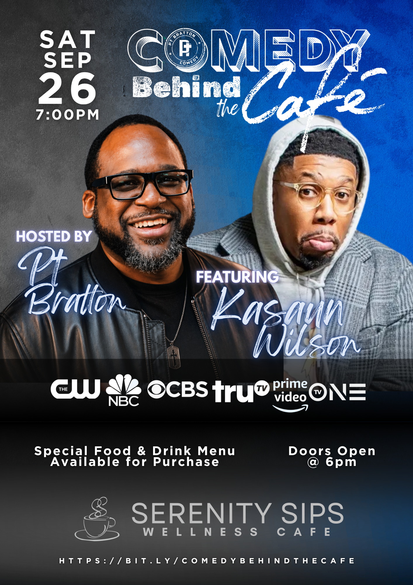 Kasaun Wilson @Comedy Behind the Café