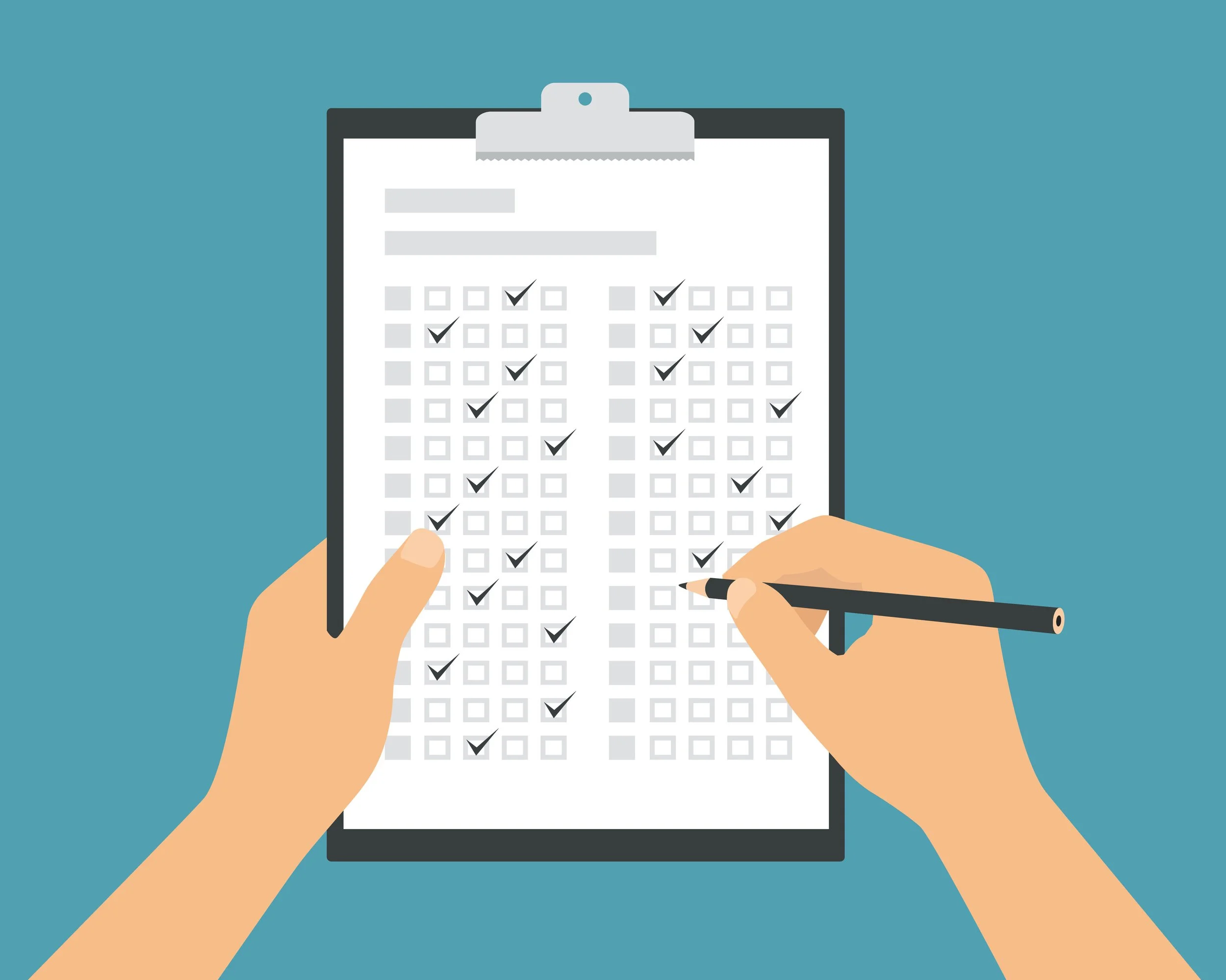 Appointment clipboard