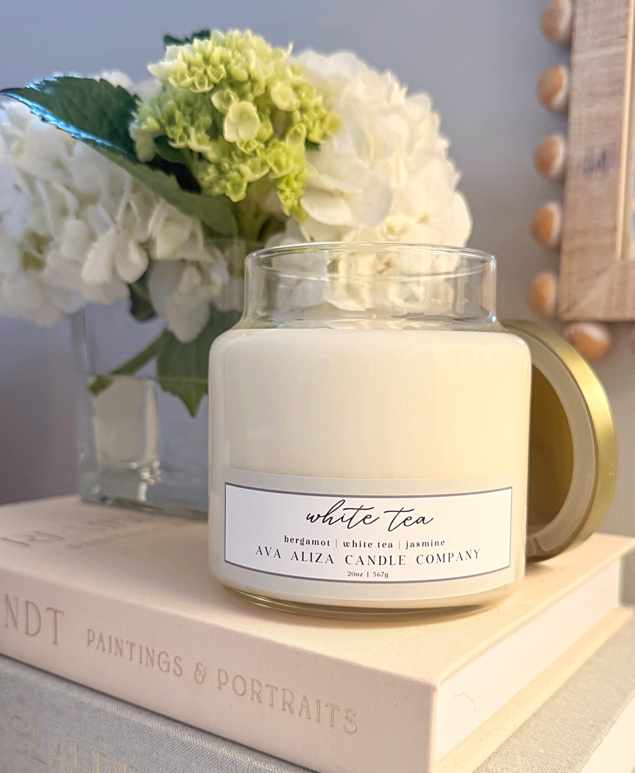 White Tea Candle