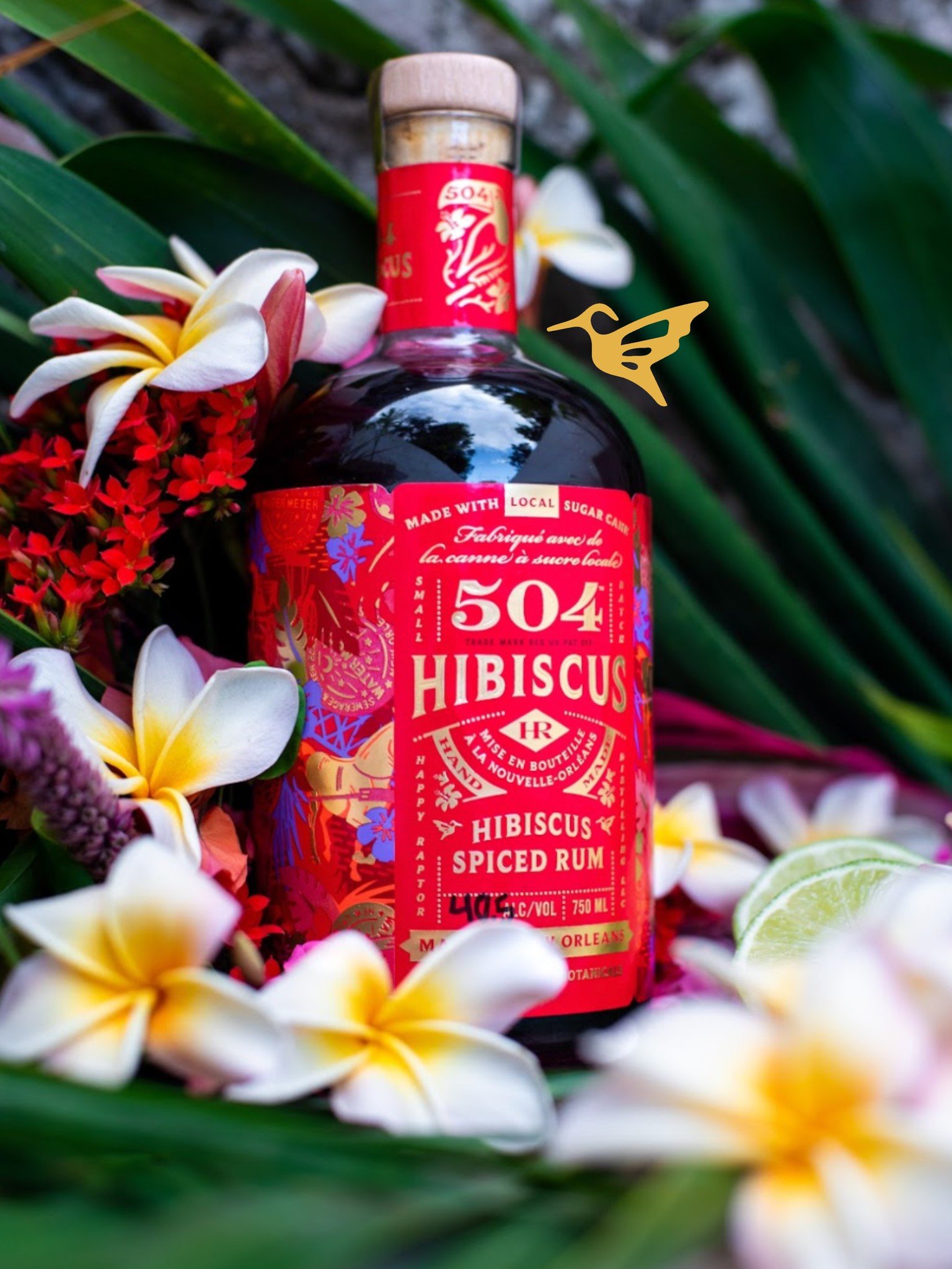 Since it's our last week in business, we'll tell you a secret. We've sold thousands of 504Hibiscus Lemonades, and given away just as many in nonprofit event donations. ⚜️ This cocktail is the simplest one we make - just mix 1 bottle of 504Hibiscus wi