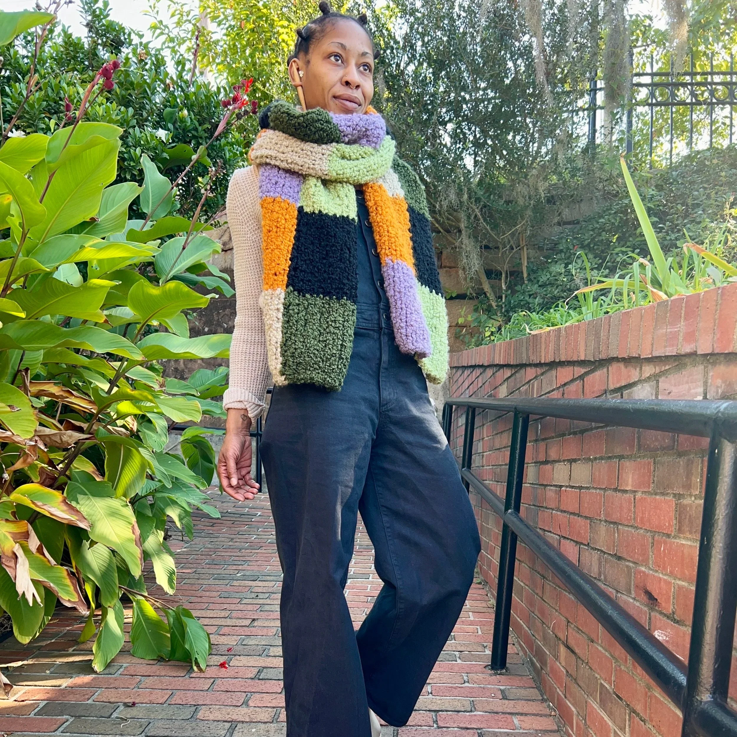 Check It Scarf Pattern