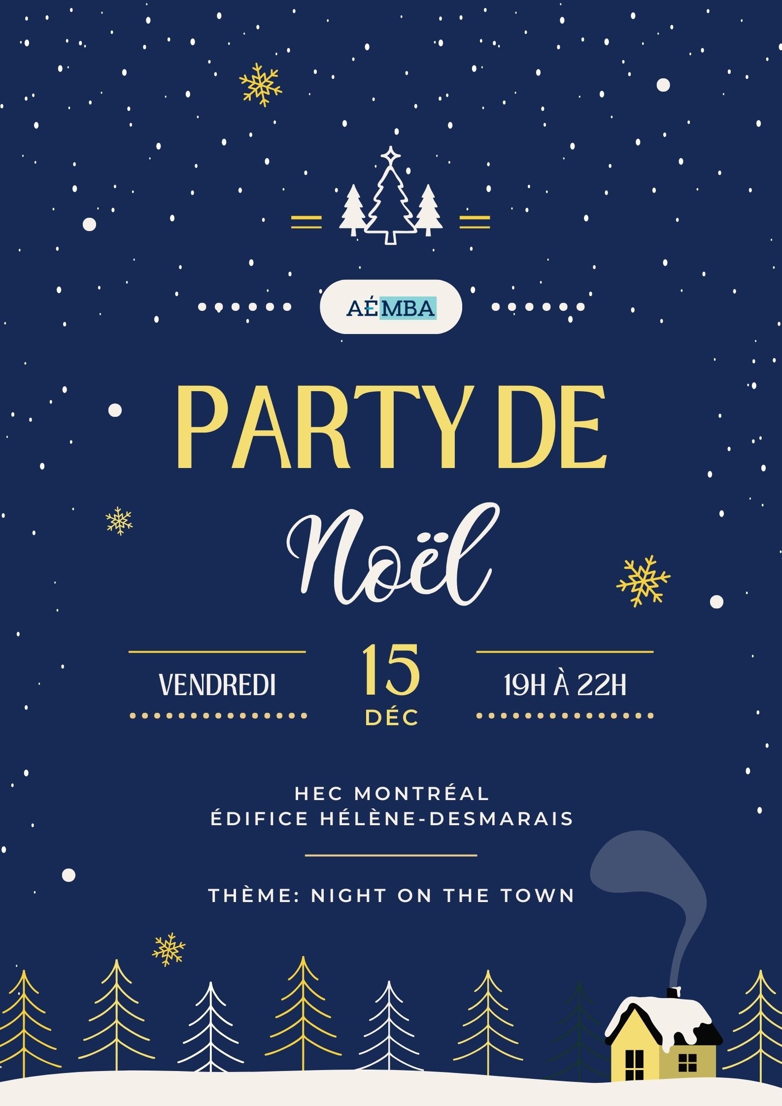 Soirée de Noël des étudiants du MBA — Association des étudiants du MBA ...