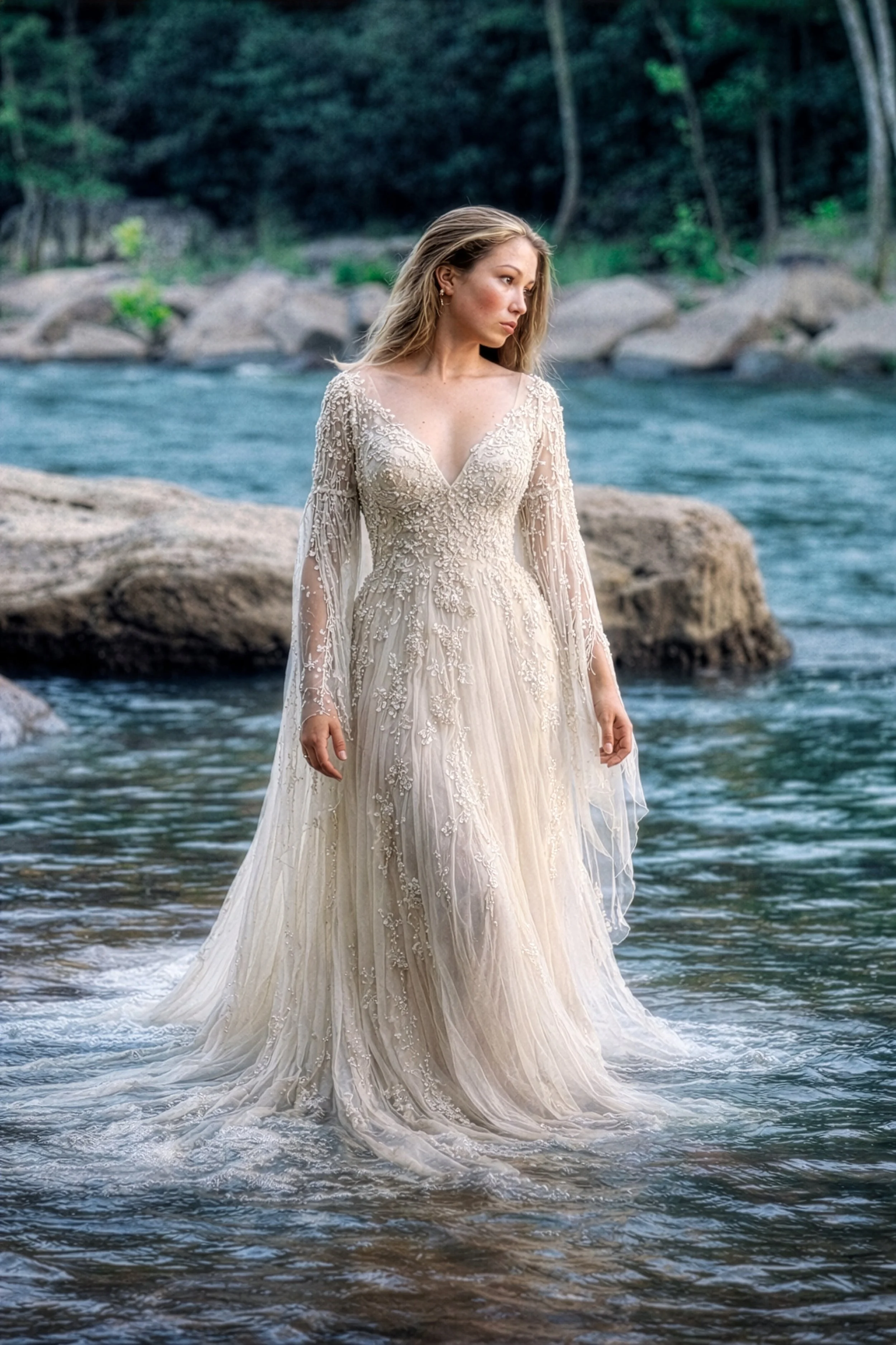 West Virginia River Senior Portrait