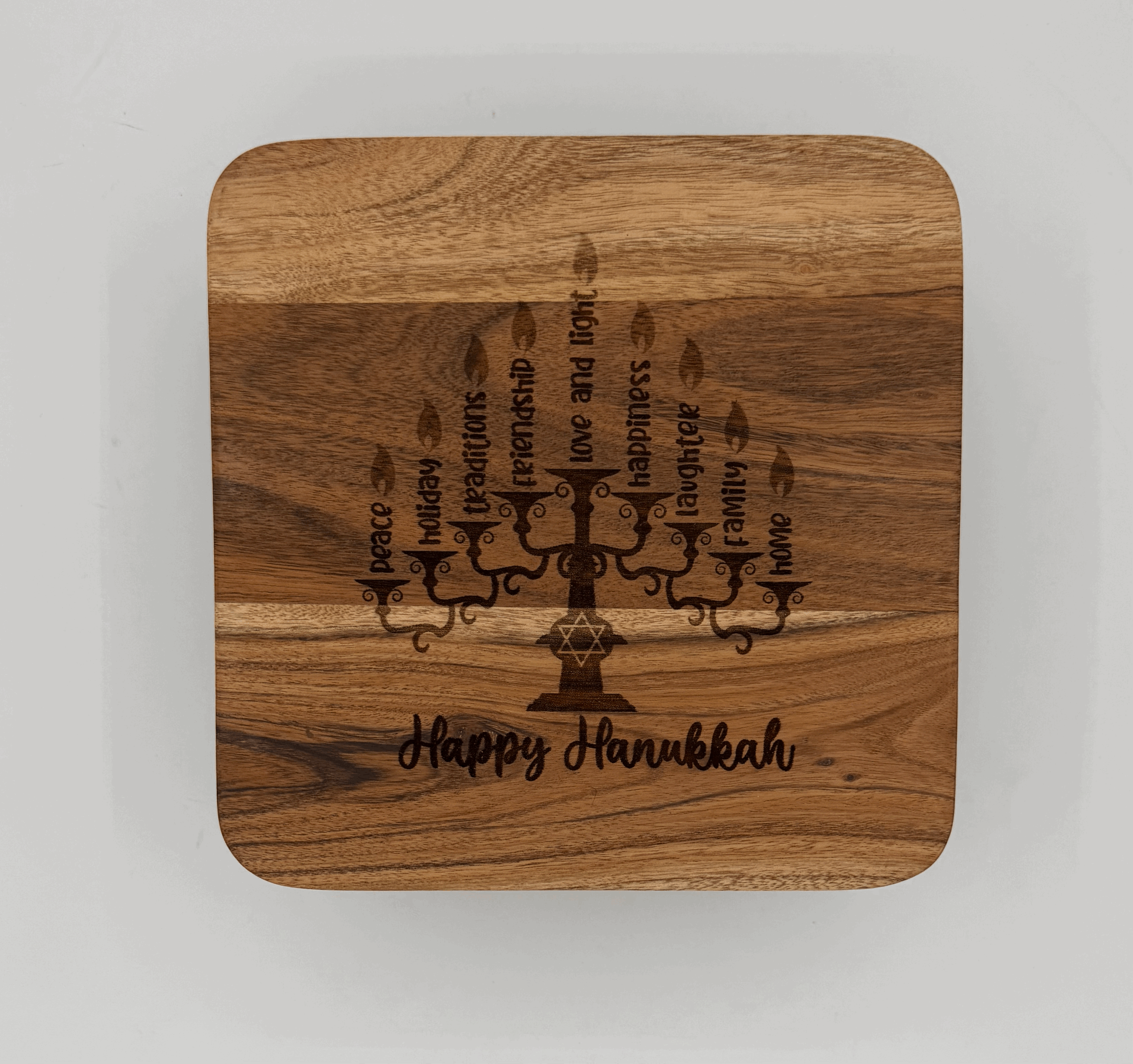 Menorah Trivet with feet