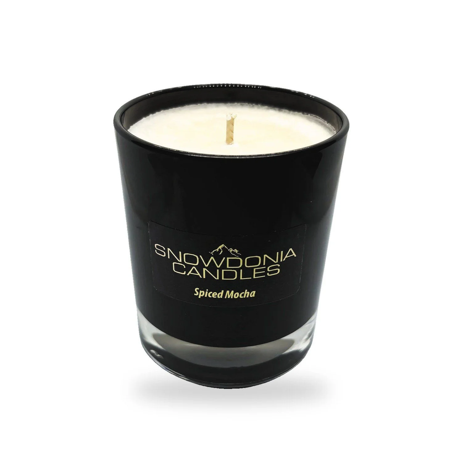 Spiced Mocha soy candle from the Warm & Woody scent family