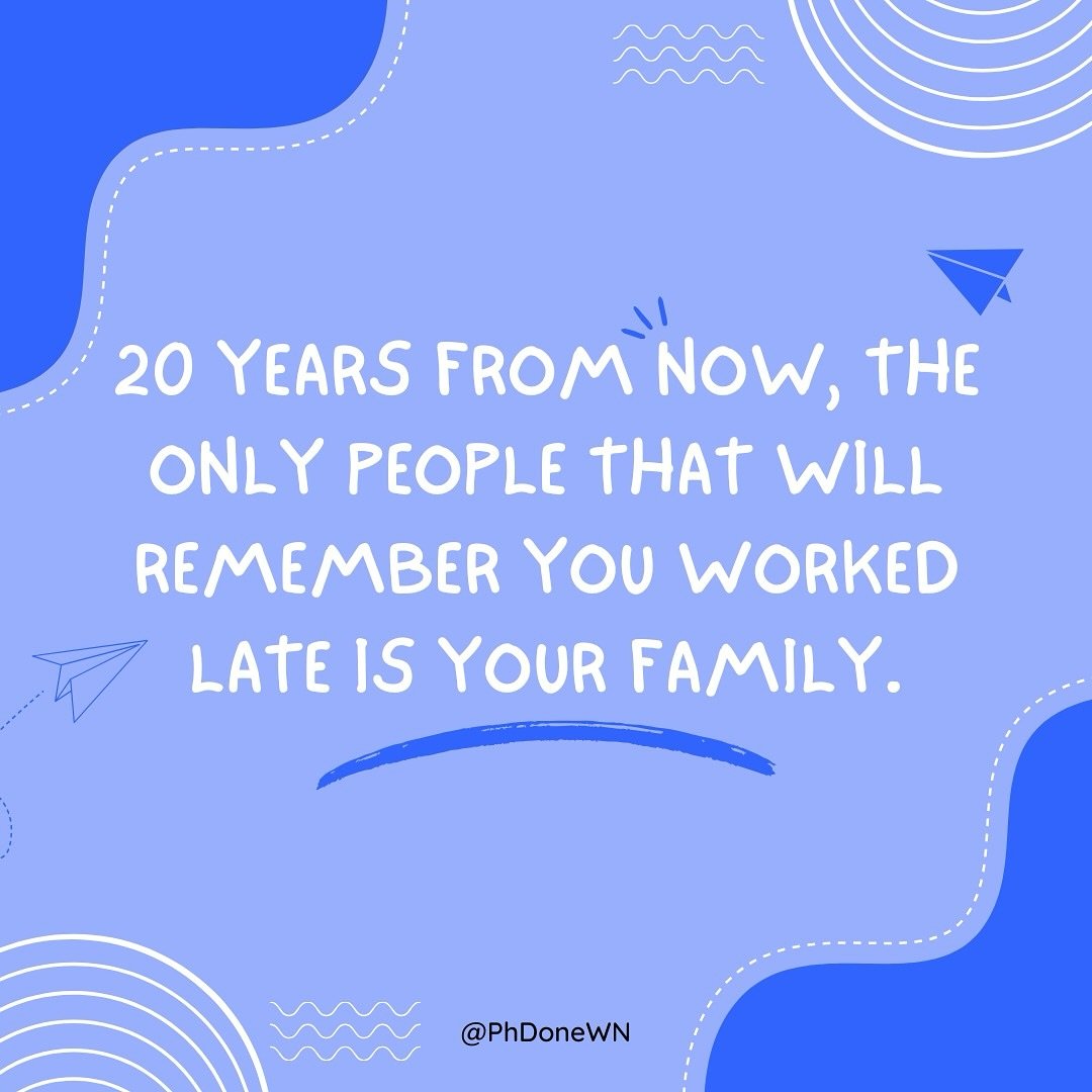 🚨 YOUR PUBLIC SERVICE ANNOUNCEMEMNT 🚨 

Obviously, from time to time we need to put in the extra hours to progress and have the impact we want to have! 

However, it&rsquo;s important to keep this in check and manage it carefully. It it slowly beco