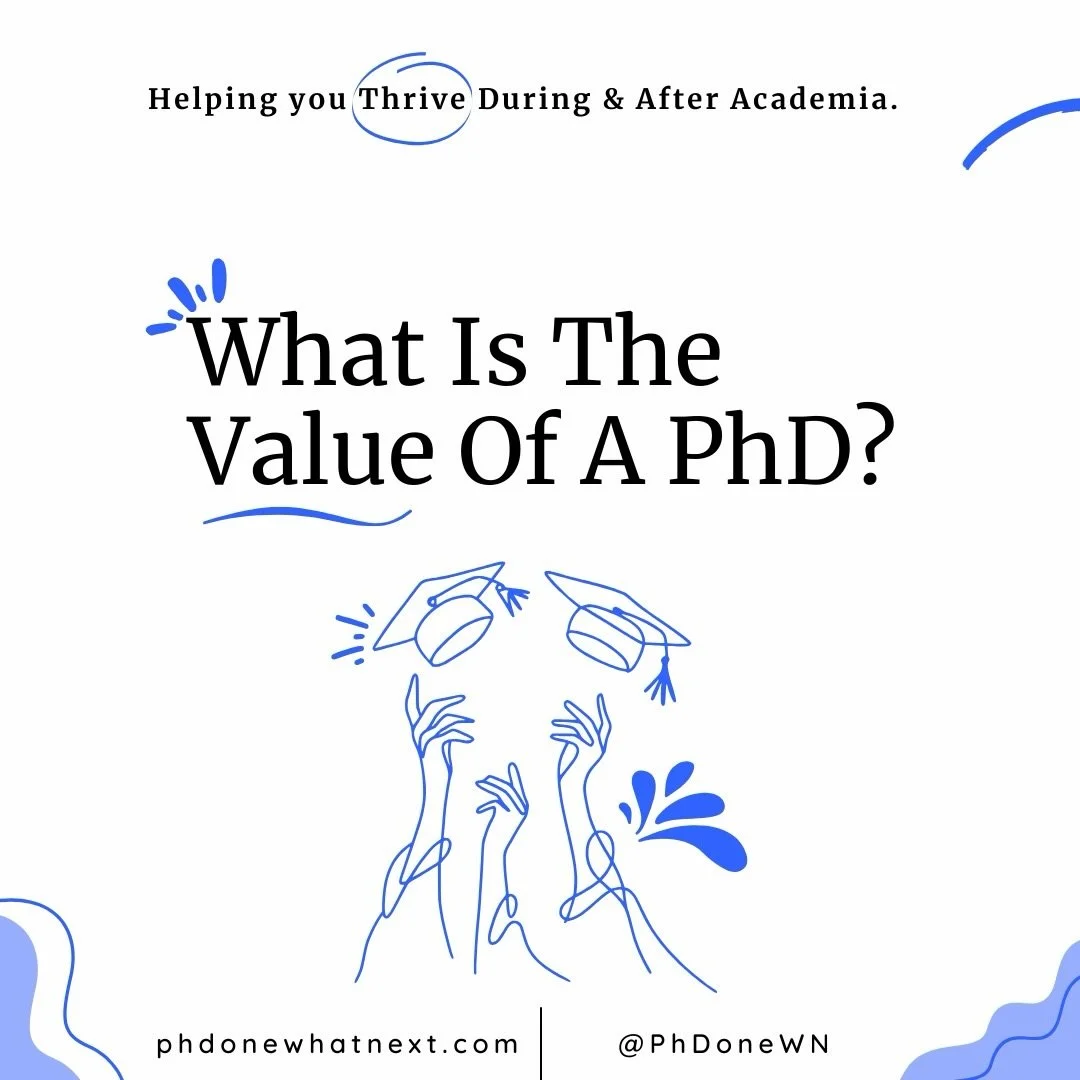 🎓 It&rsquo;s a question that crosses the mind of almost every PhD at some point during their journey &mdash; what is the actual value of a PhD? Beyond the years of late nights, endless literature reviews, and the emotional rollercoaster of viva prep