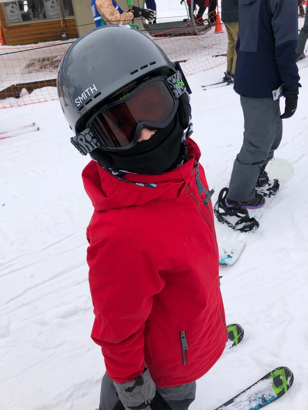 "Seasoned skier" H at Cascade