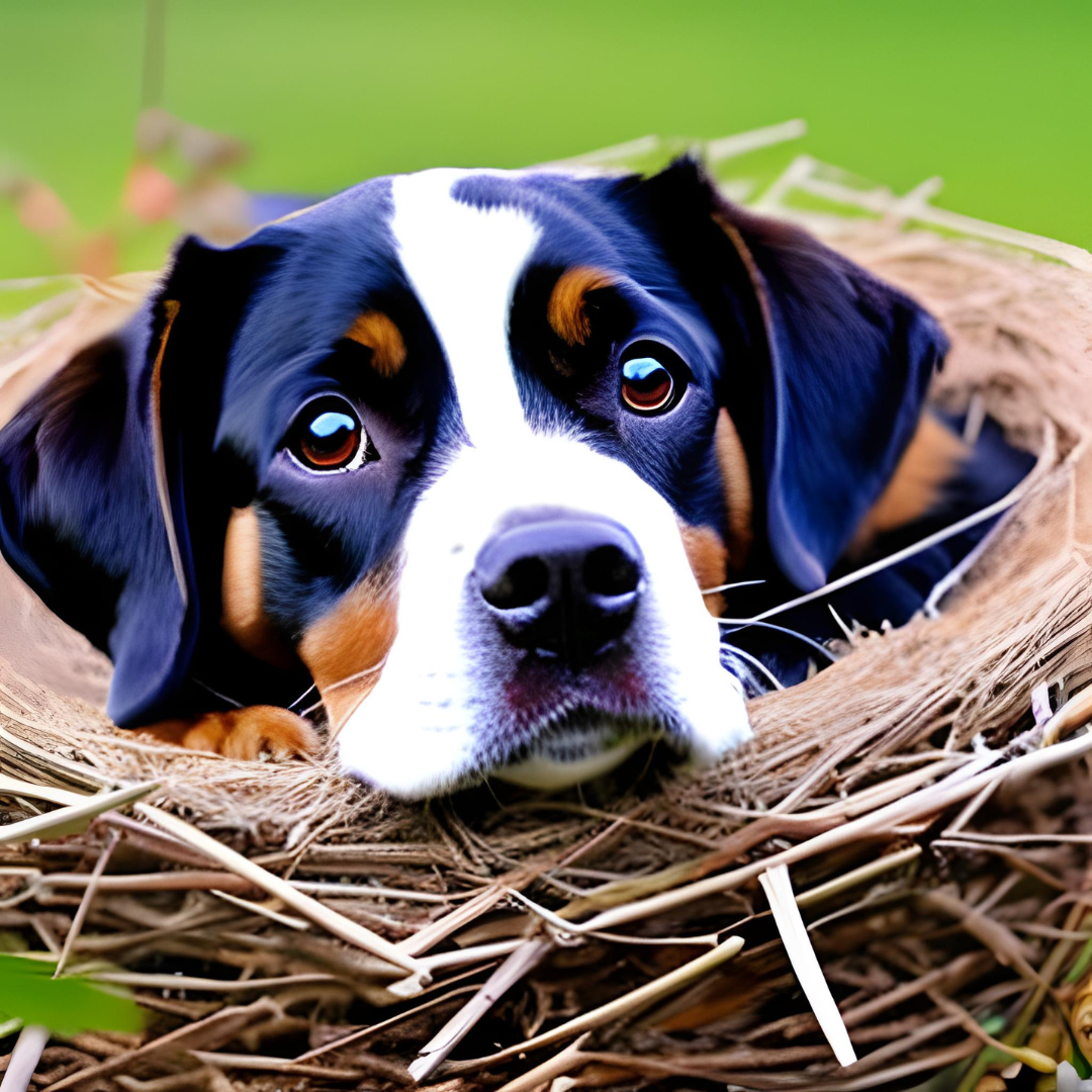 A Dog in the Nest — Leslie McLeod