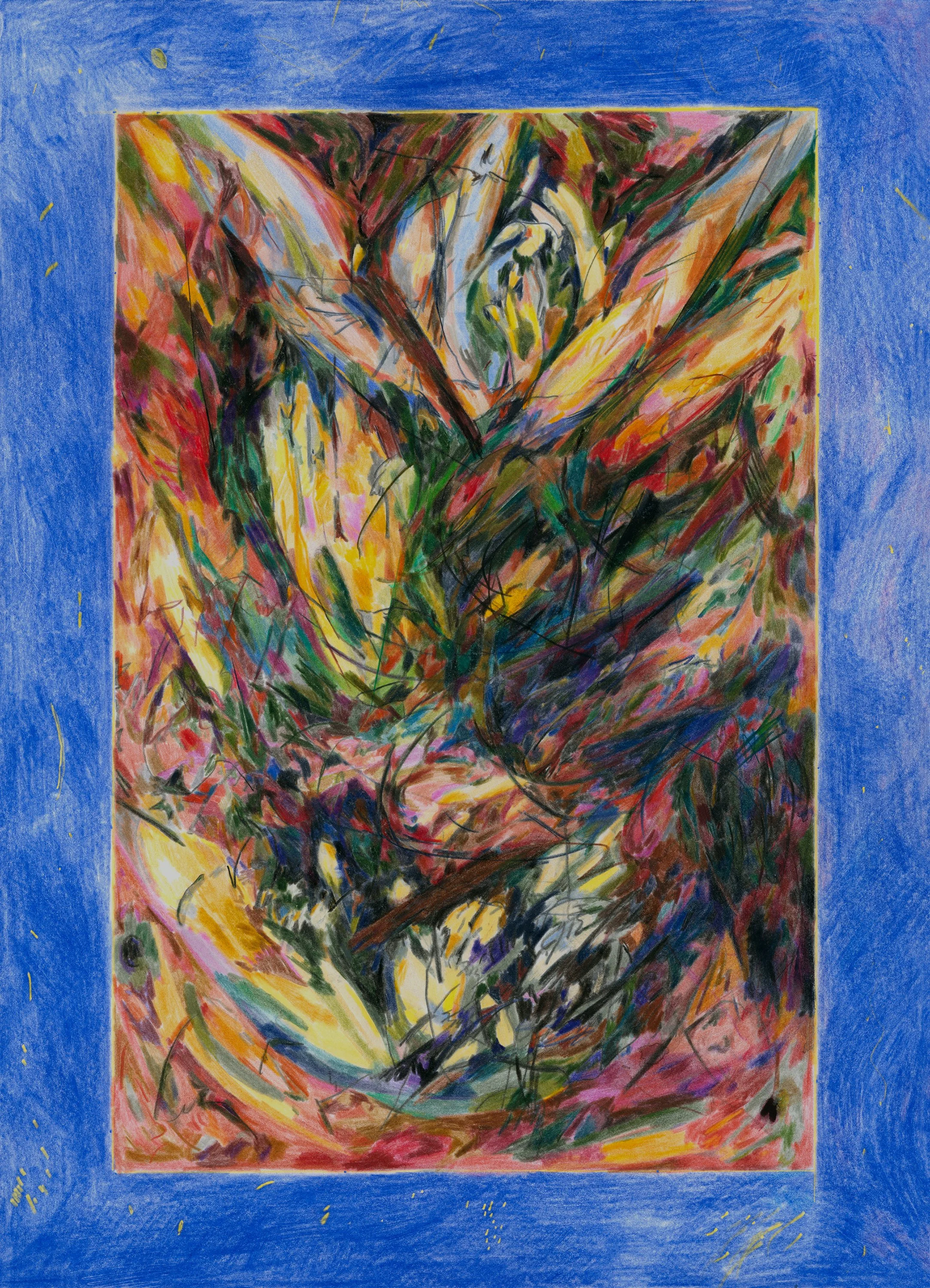 Fit / Colored Pencil / (12 x 16 1/2in)