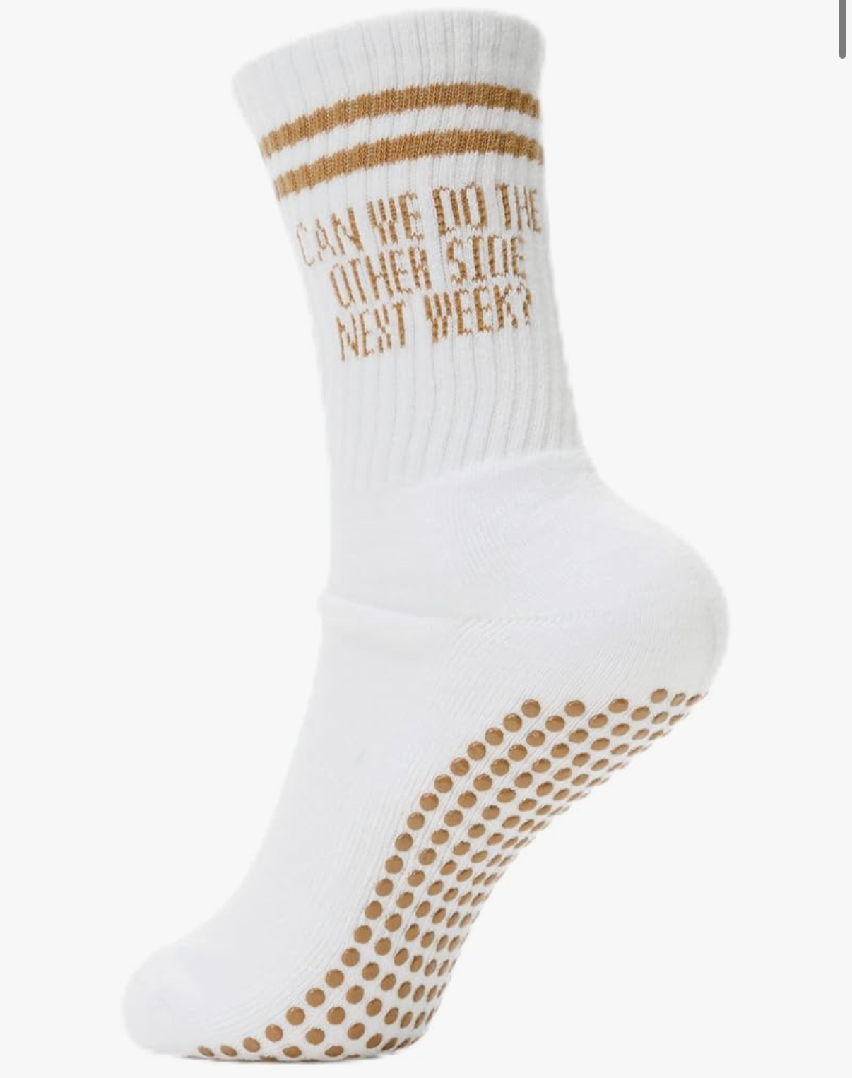 Lisa Maree Grip Socks, Can We Do the Other Side Next Week