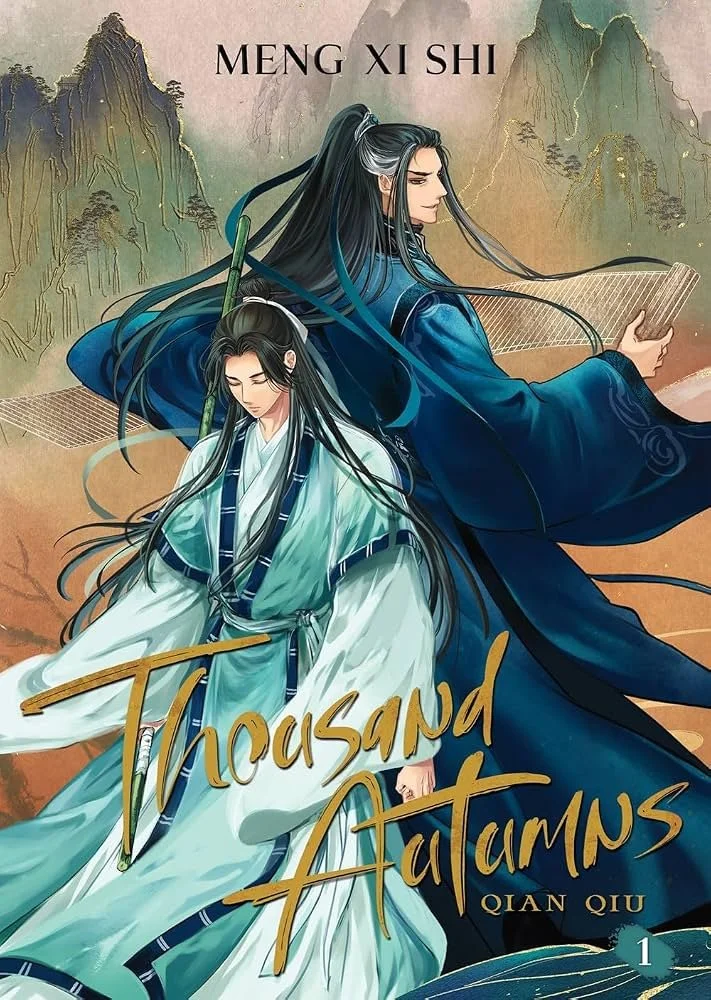 Cover image of the English publication of Thousand Autumns