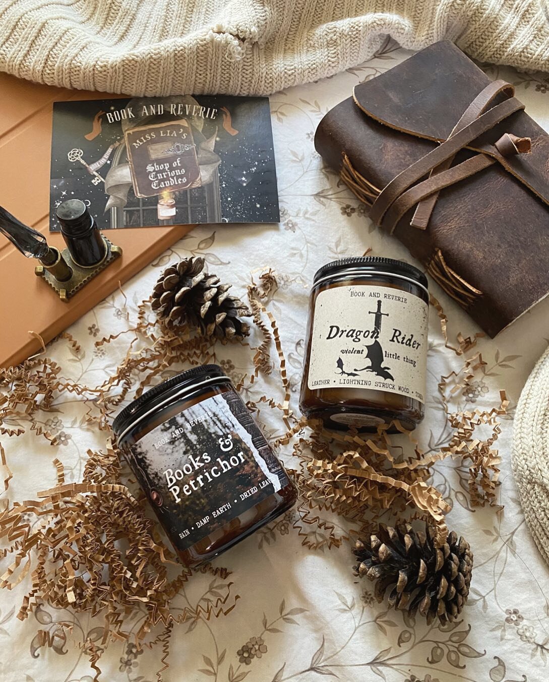 We&rsquo;re approaching Autumn: The Prequel, so what better way to celebrate the slow approach of my favorite season than getting some bookish candles to fit the mood? 

I HAD to shout out my favorite candle business today, because their candles were