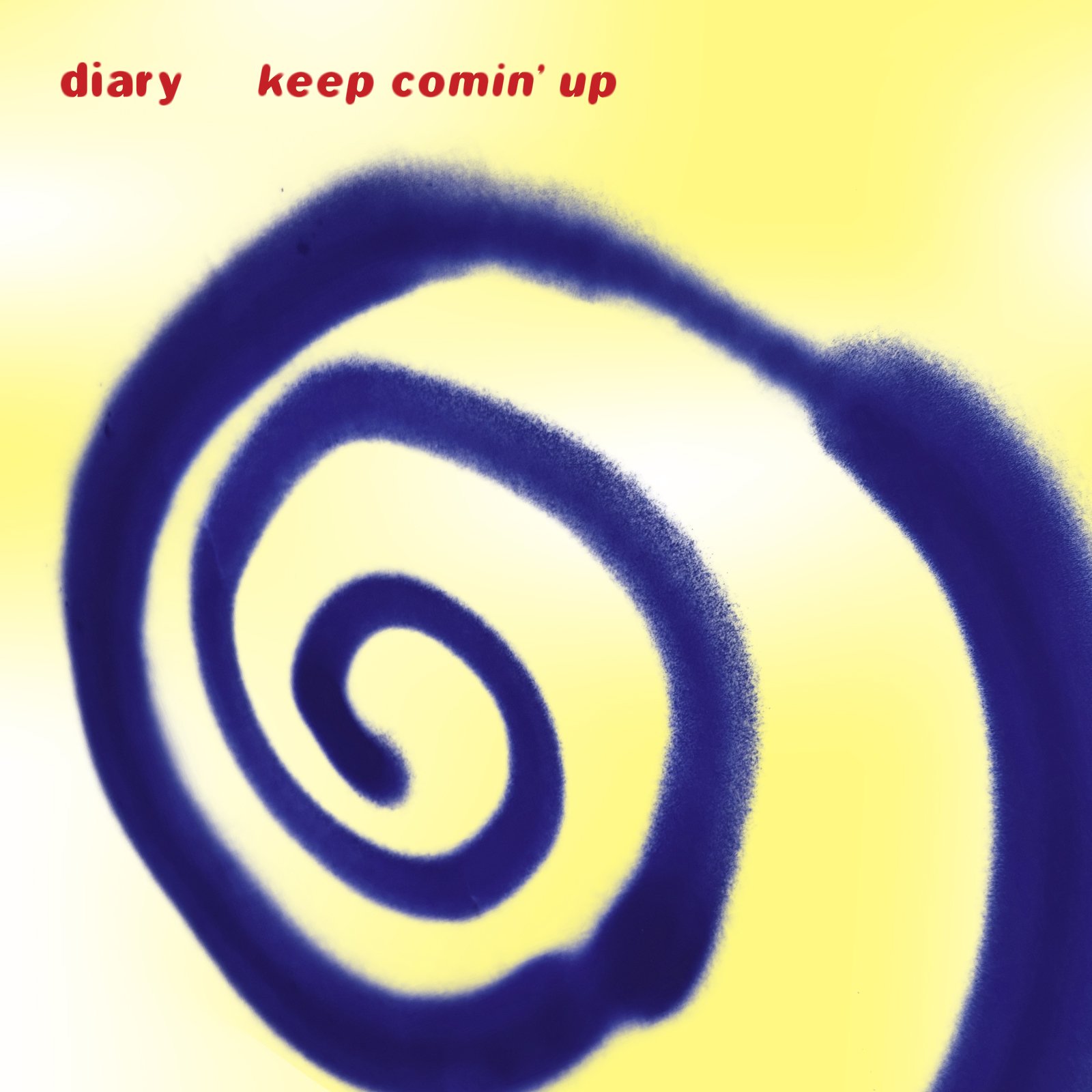 Single artwork for Diary's "Keep Comin' Up"