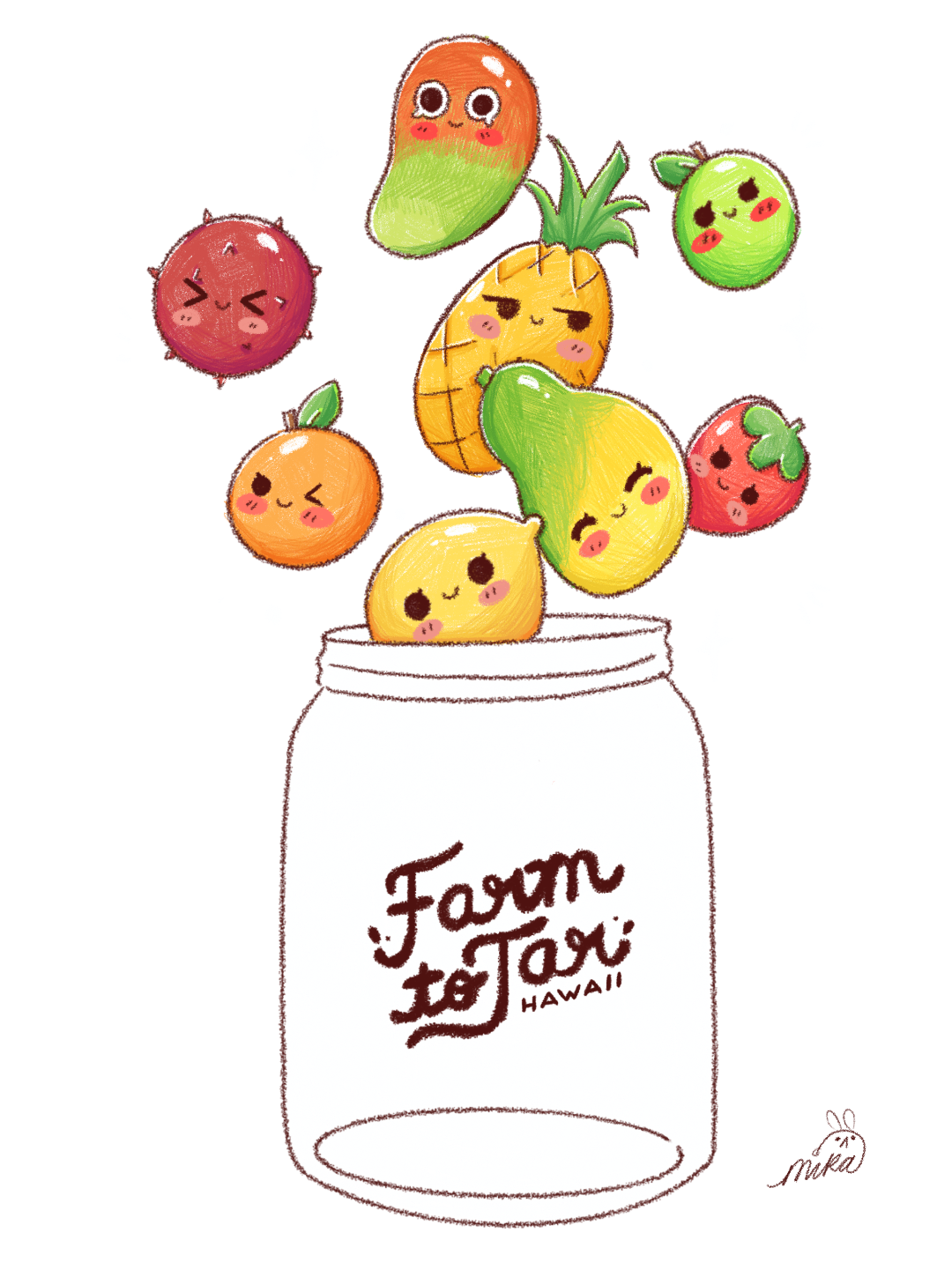 Mango Aprium Lilikoi Jam