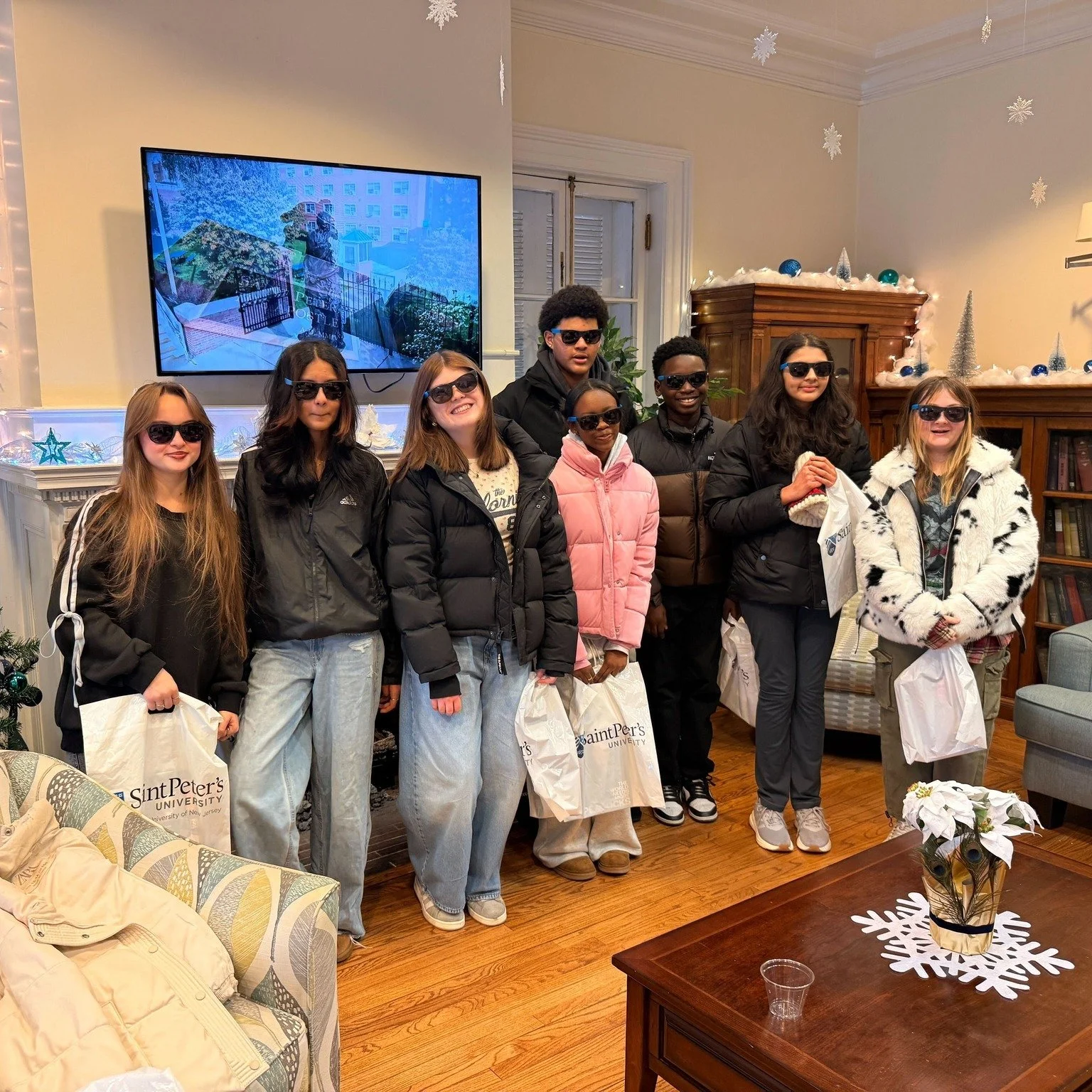 Before winter break, a group of our 8th graders took part in a special opportunity: attending the Saint Peter&rsquo;s University Data Science &amp; Artificial Intelligence Showcase. Students applied to attend the trip and spent the morning exploring 