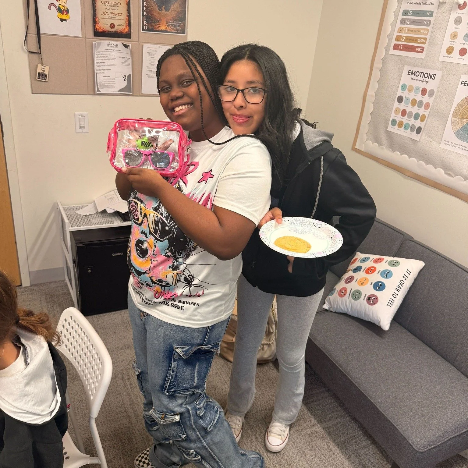 Before the break, our school counselor wrapped up a special celebration with students participating in Ruling Our Experiences (ROX) &mdash; a girls group focused on confidence, connection, and leadership. To celebrate their work together, the group s