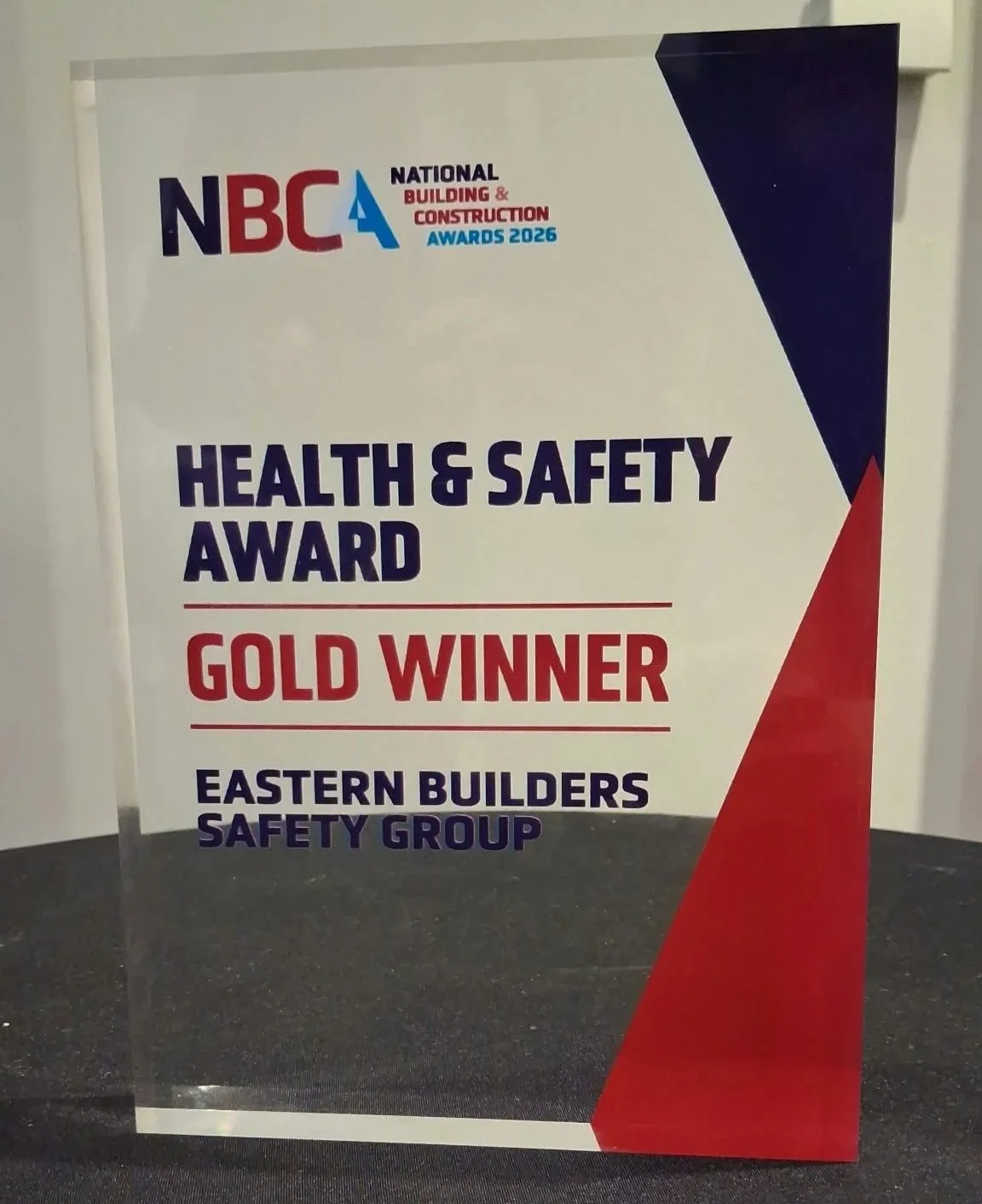 Gold Winners - Health &amp; Safety Award