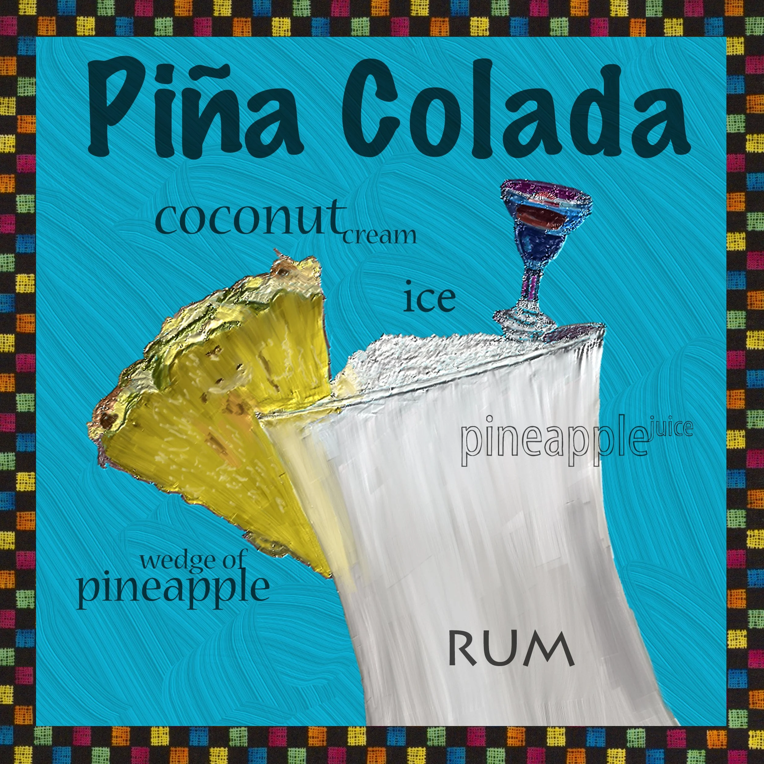 Blue Pina Colada