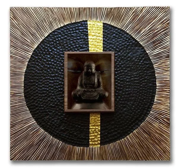 Carved Wood Buddha