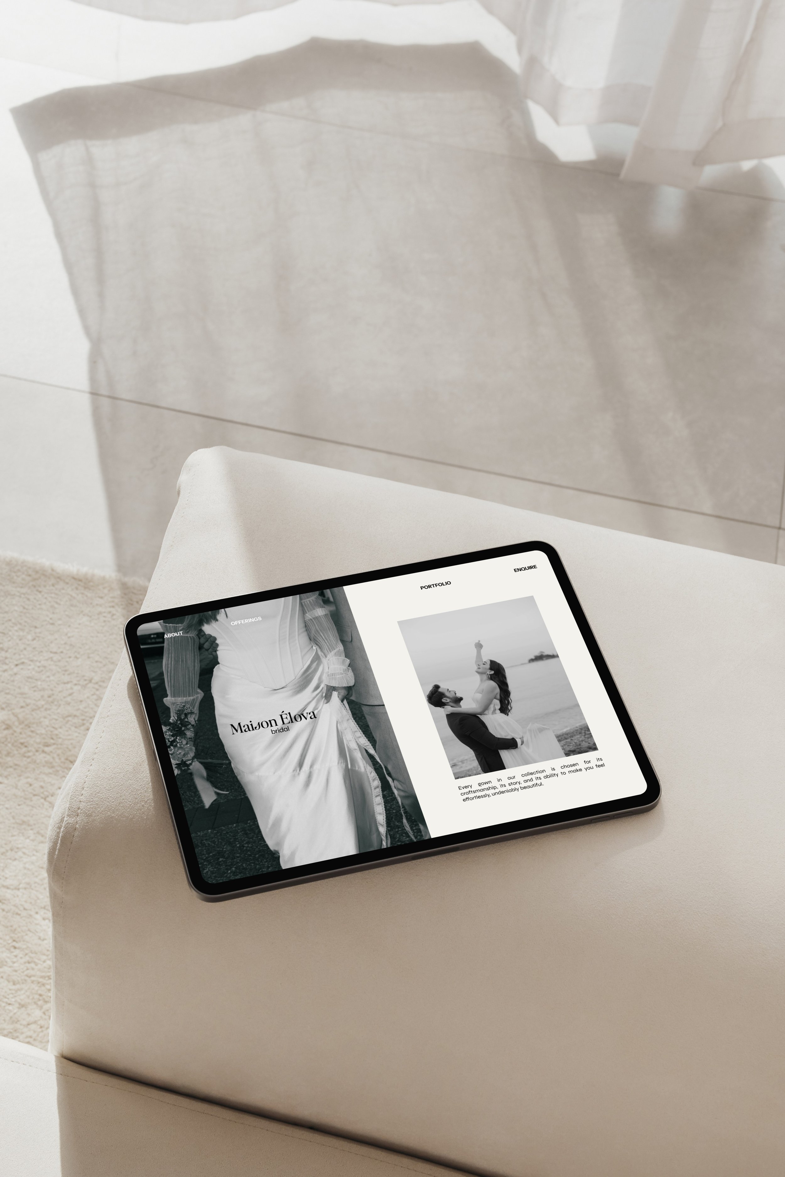 Maison Elova Luxury Bridal Studio Website Design.jpg