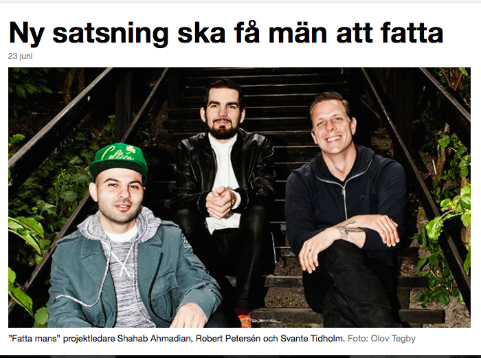 Ny satsning ska få män att Fatta