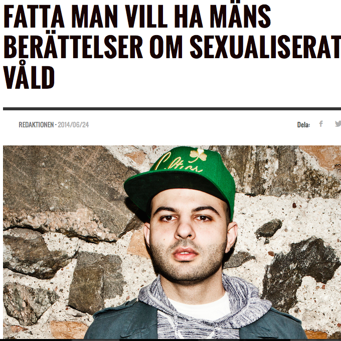 Vill ha berättelser om sexuellt våld