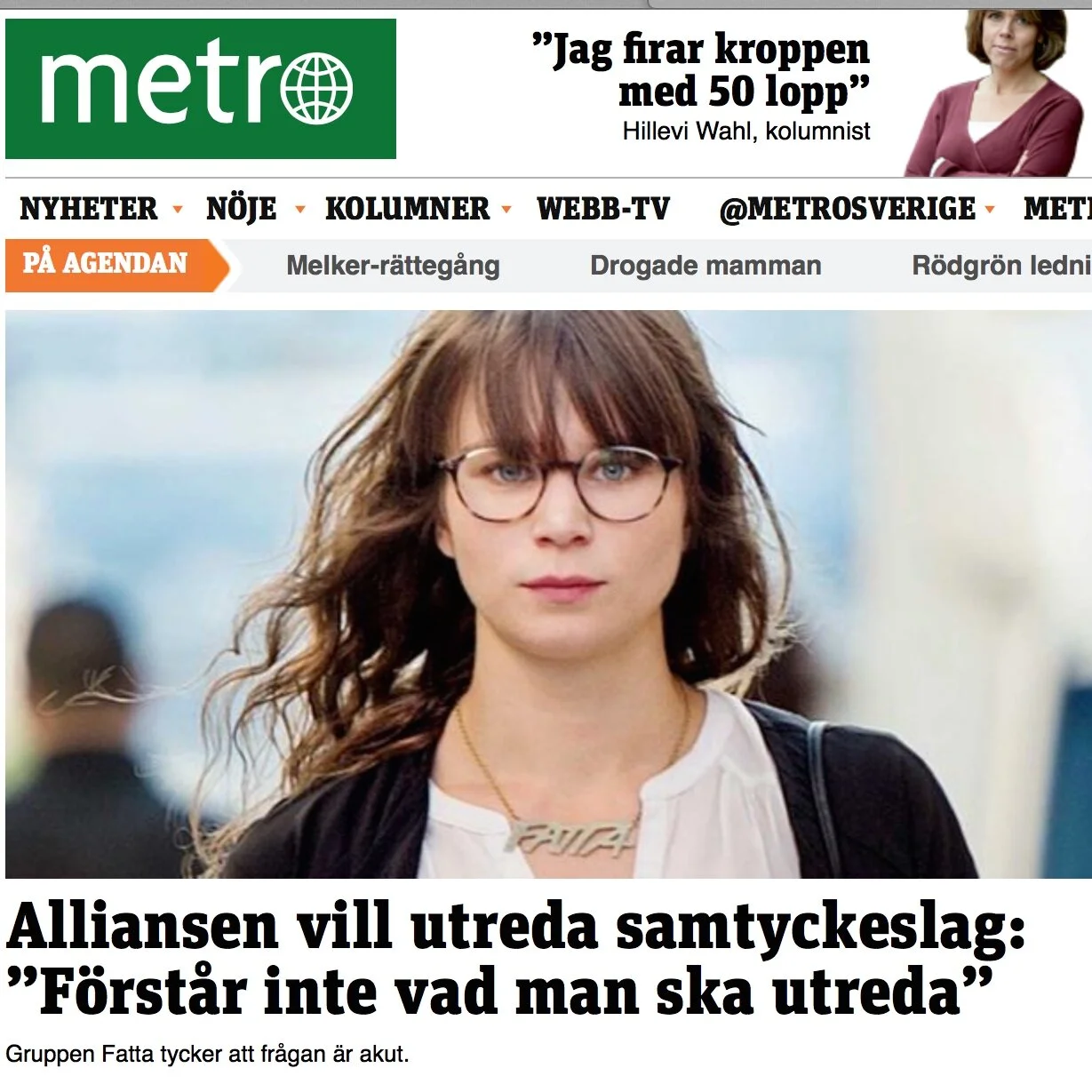 FATTA vill inte se ännu en utredning