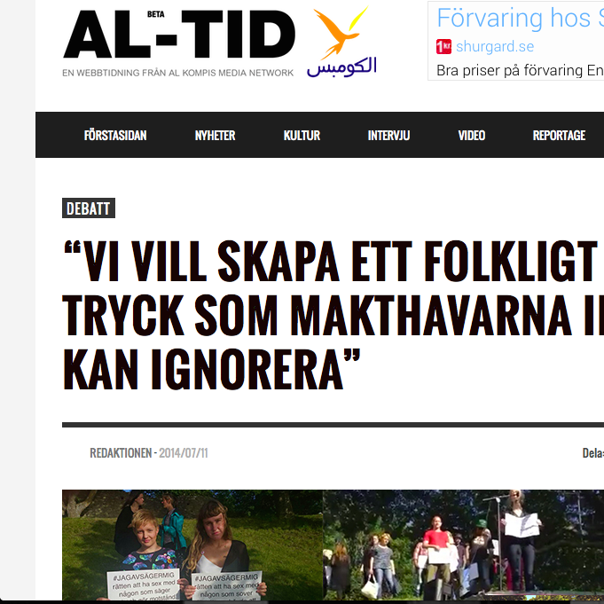 FATTA om kampanjen #jagavsägermig