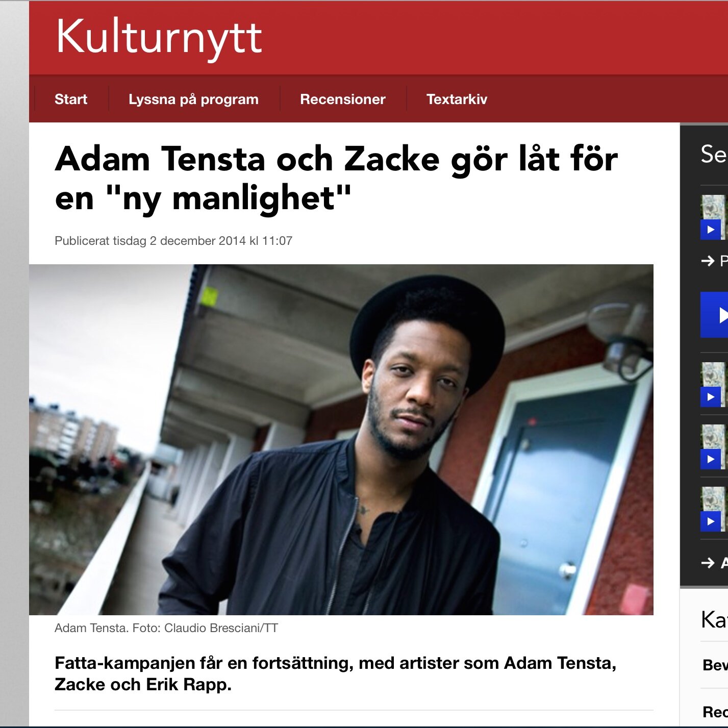 Låt för ny manlighet