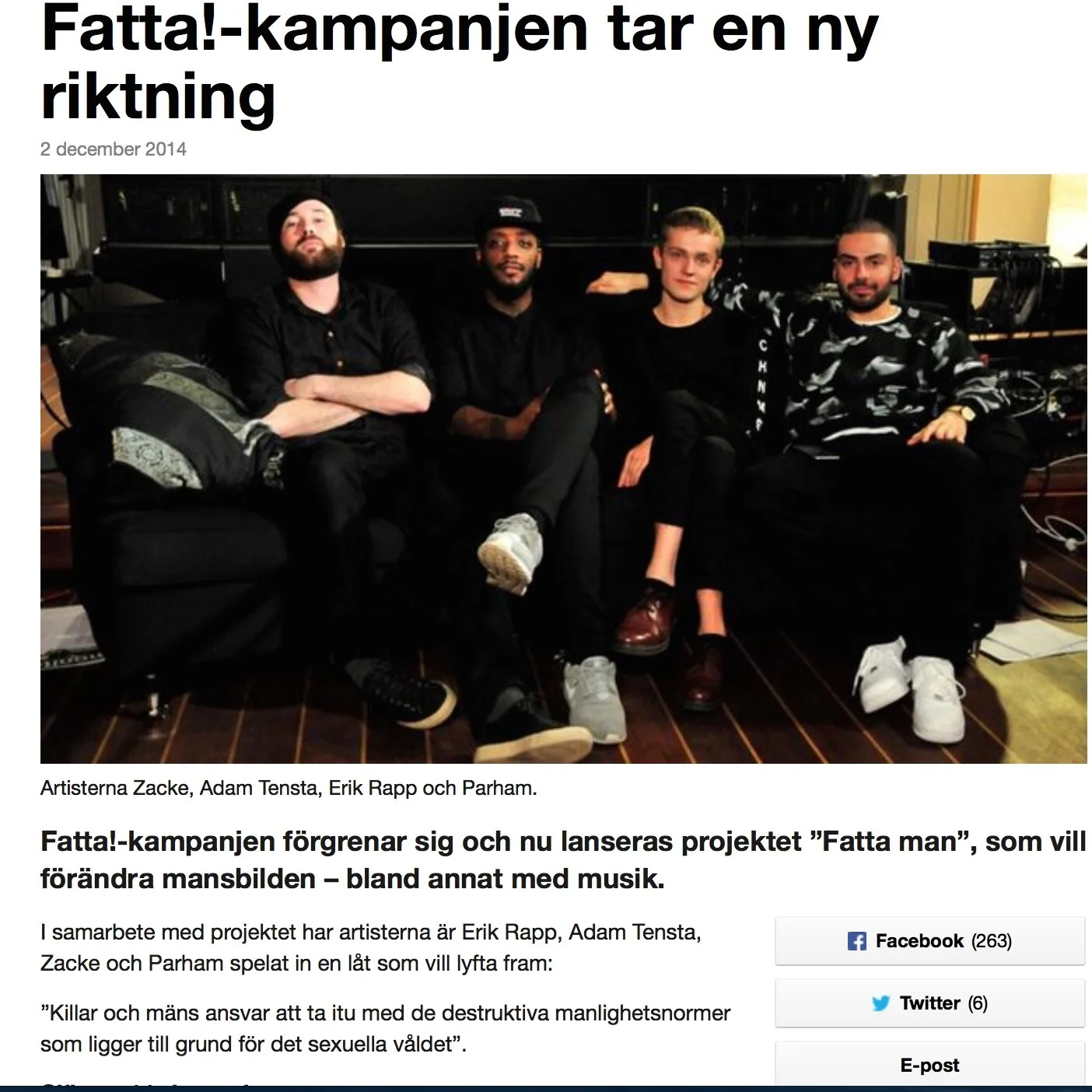 Fatta tar ny riktning
