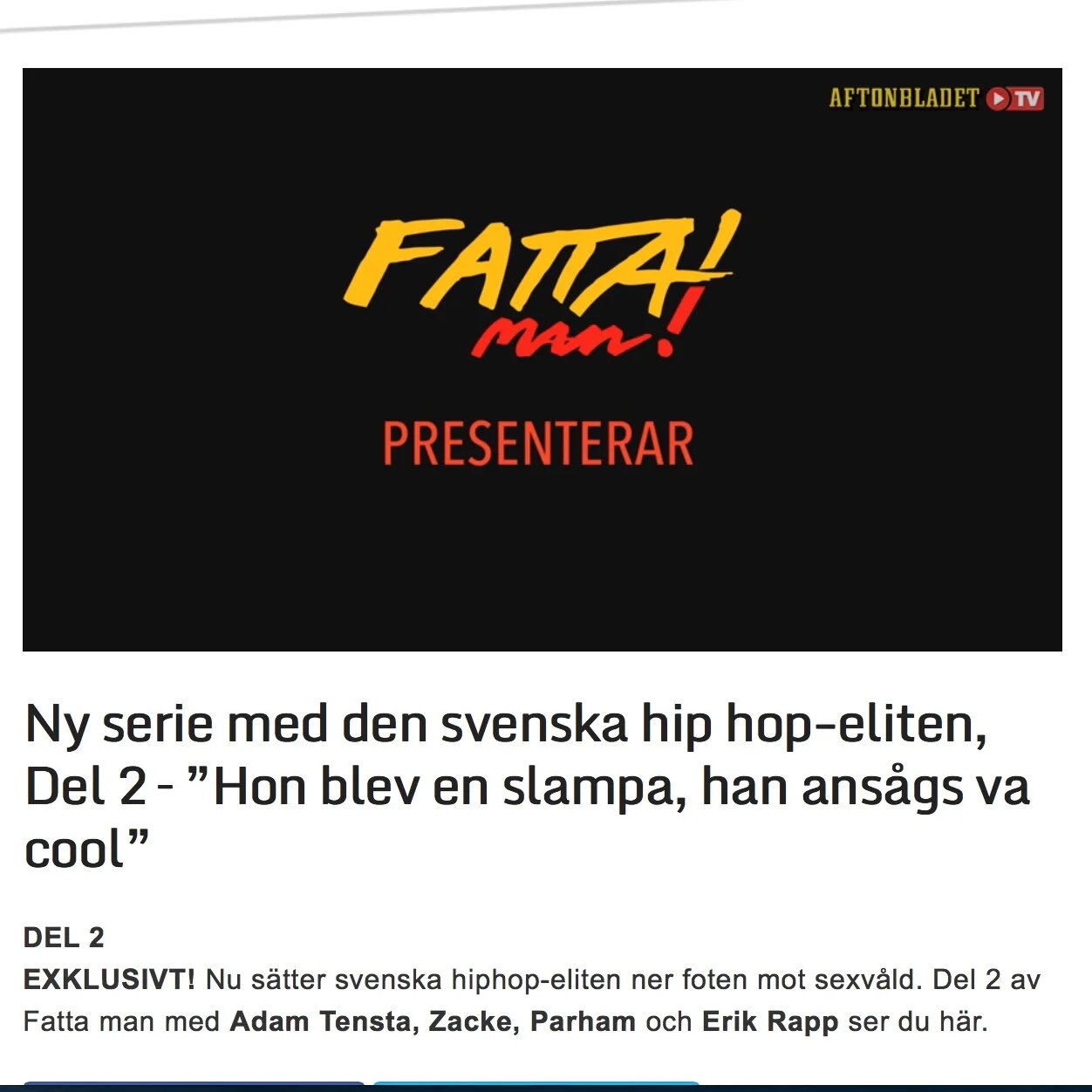 Fatta Man serie del 2