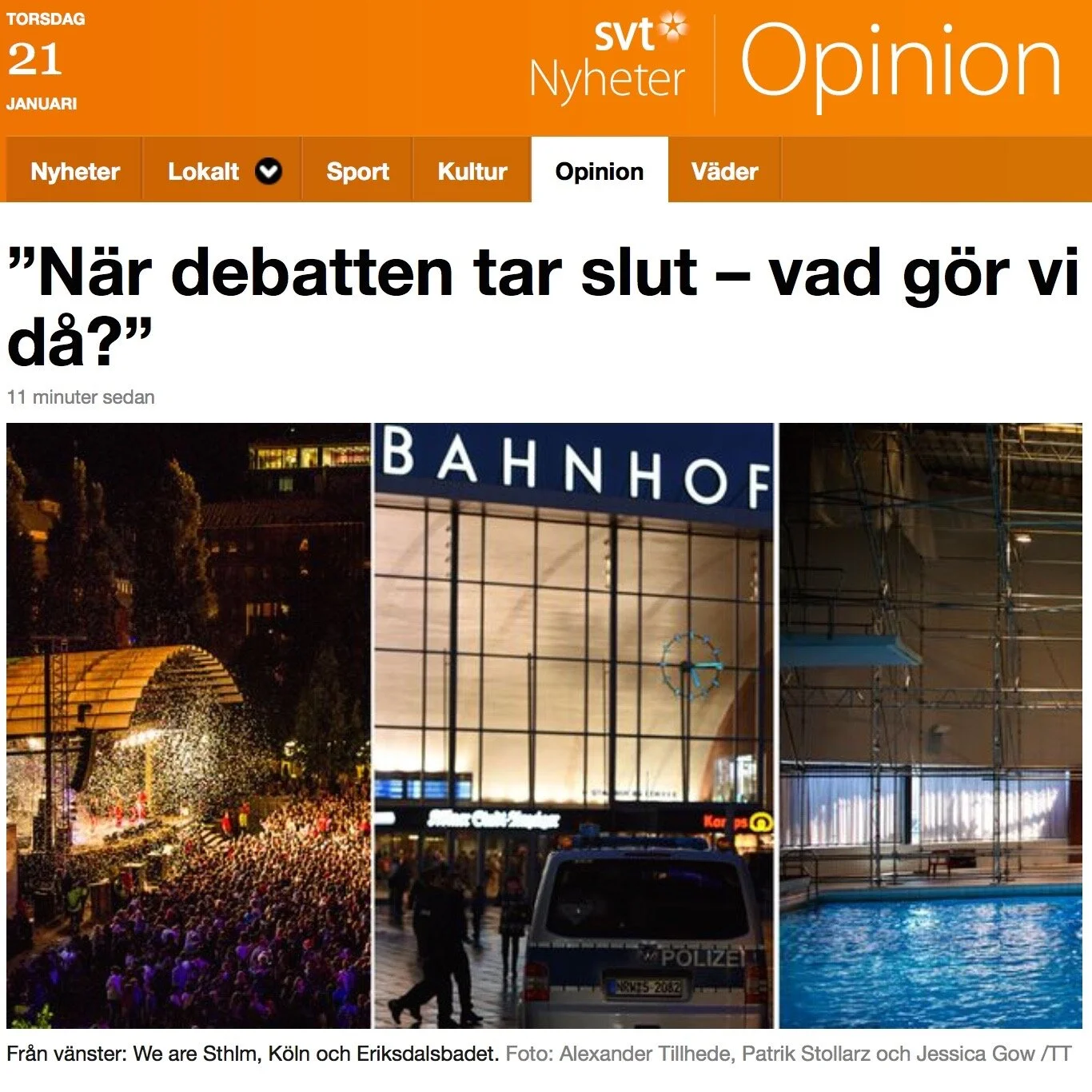 SVT Opinion