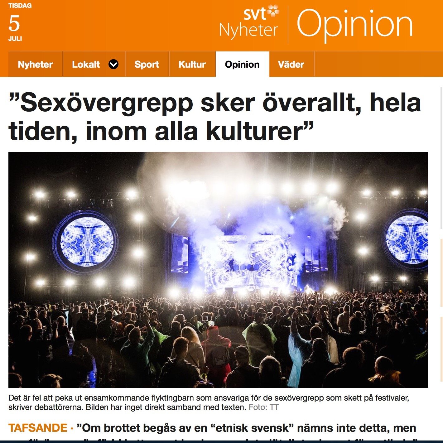 SVT Opinion