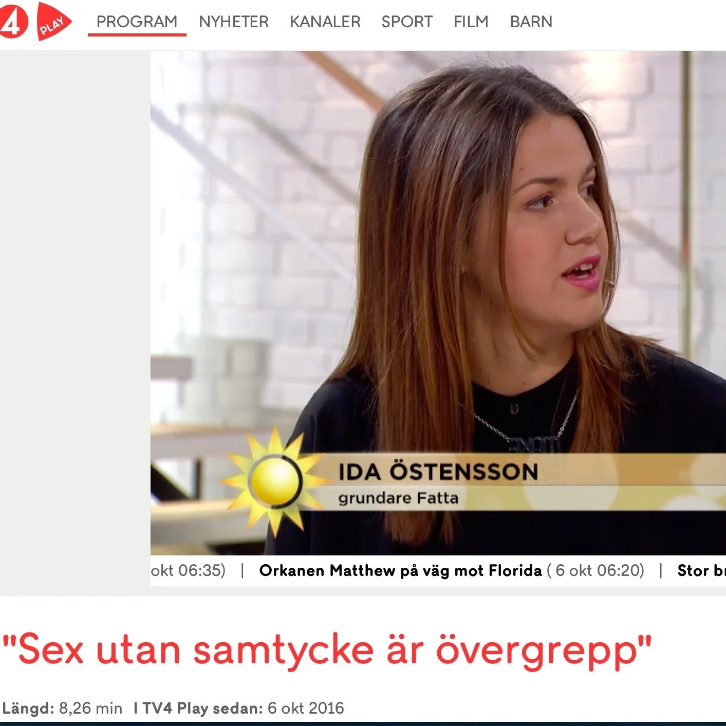 TV4 Nyhetsmorgon