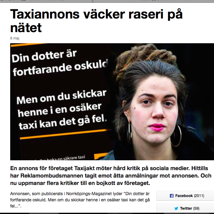 FATTA uppmanar till bojkott av taxibolag