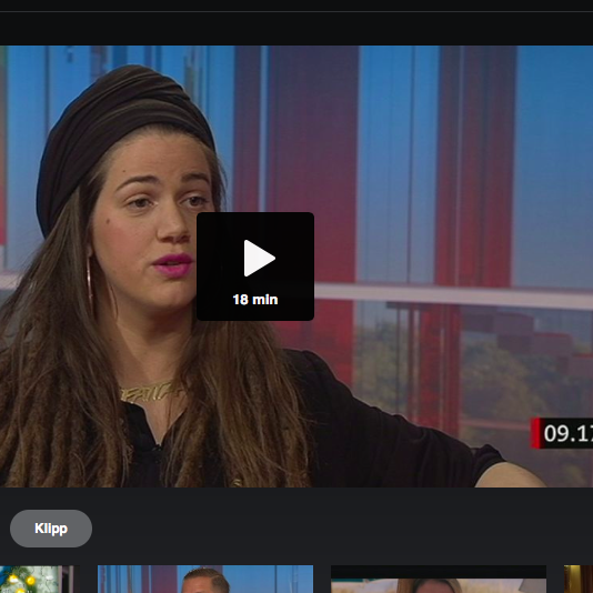 Ida Östensson i Gomorron Sverige