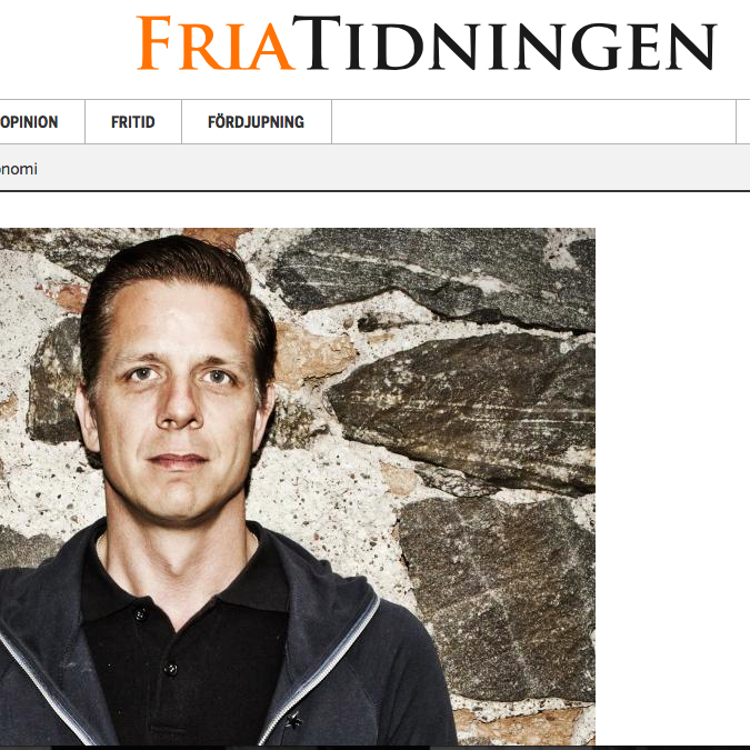 Svante Tidholm om Fatta Man