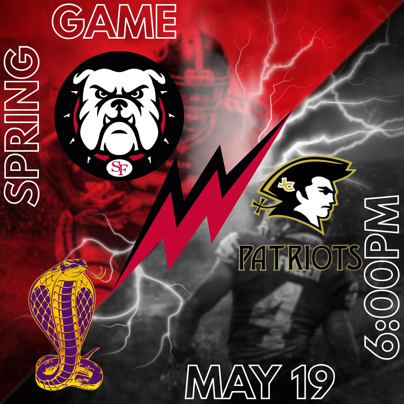 SPRING GAME JAMBOREE - HOME vs John Carroll &amp; Ft. Pierce Central