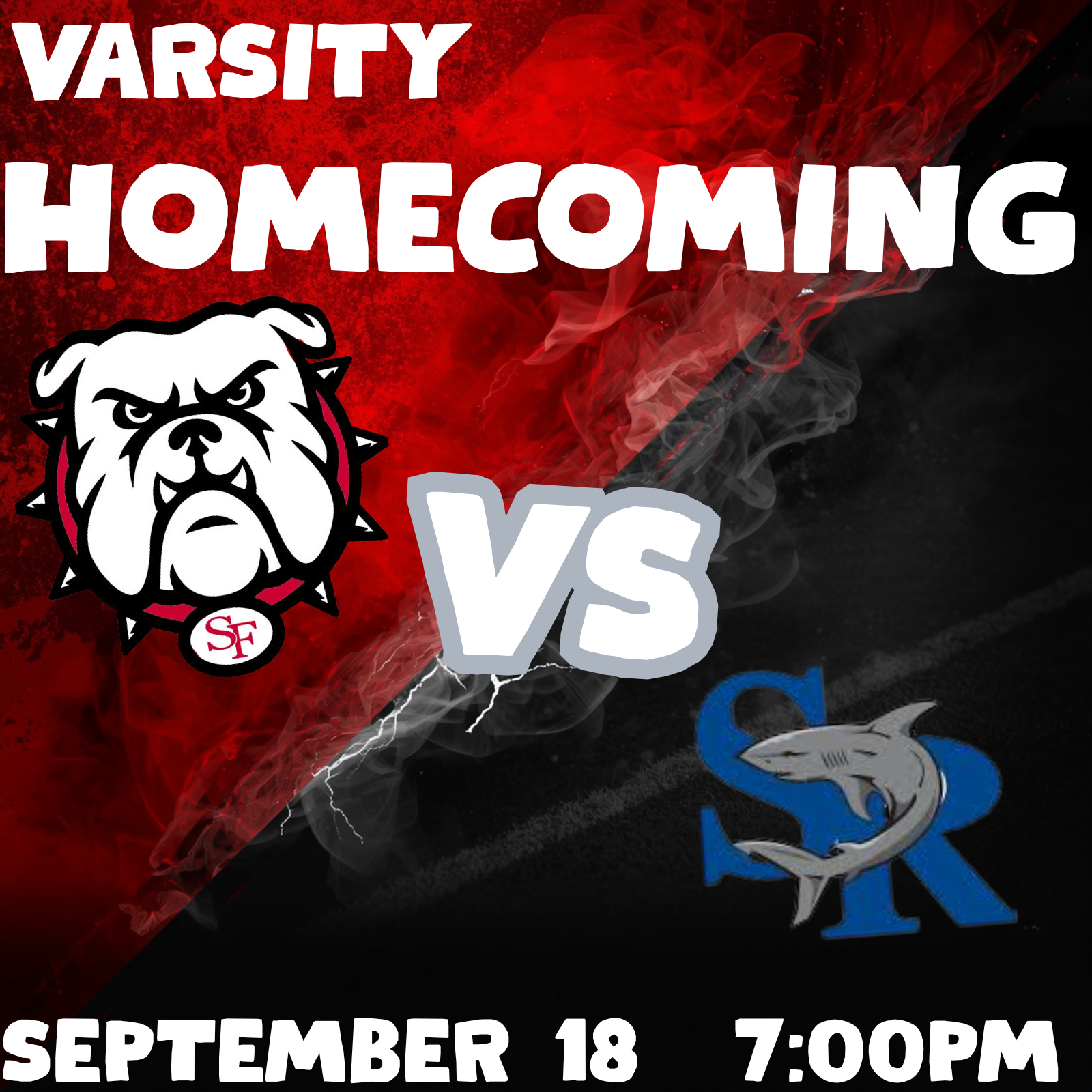 VARSITY HOMECOMING vs SEBASTIAN RIVER HIGH SCHOOL