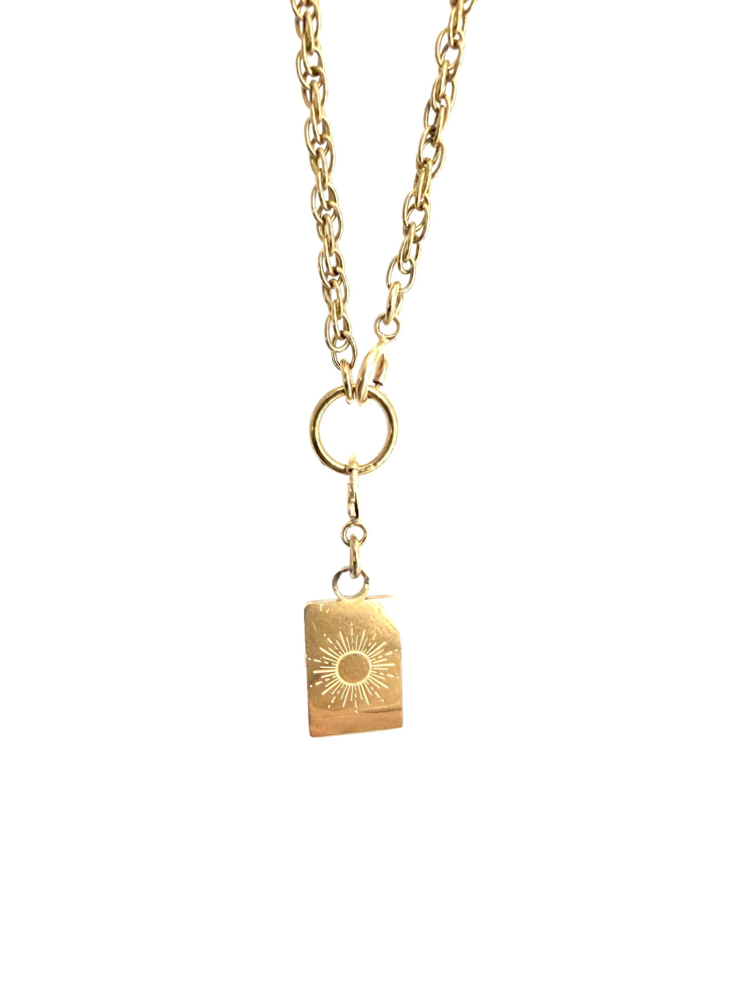 Charms plaque soleil