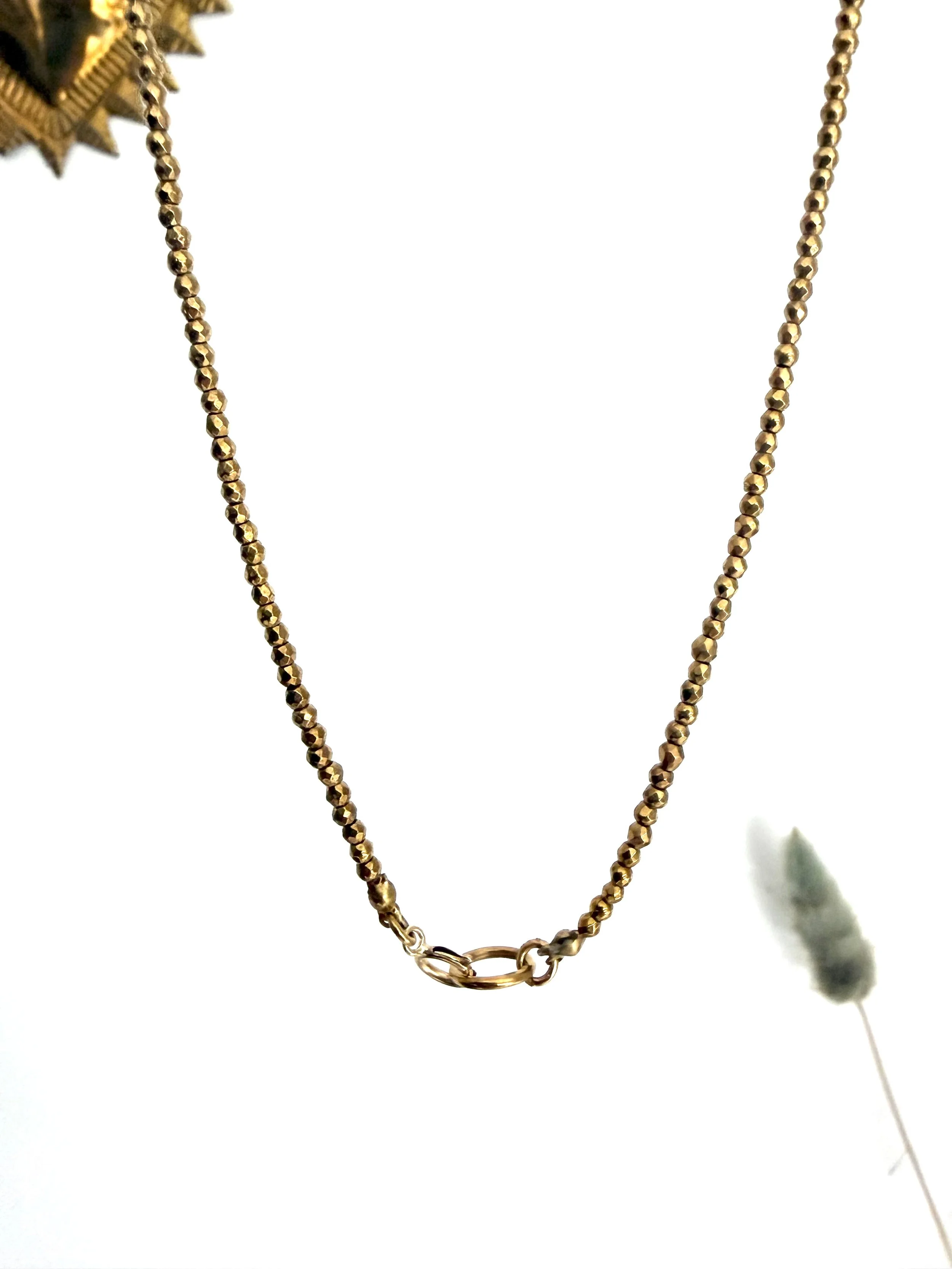 Collier TALISMAN Hématite