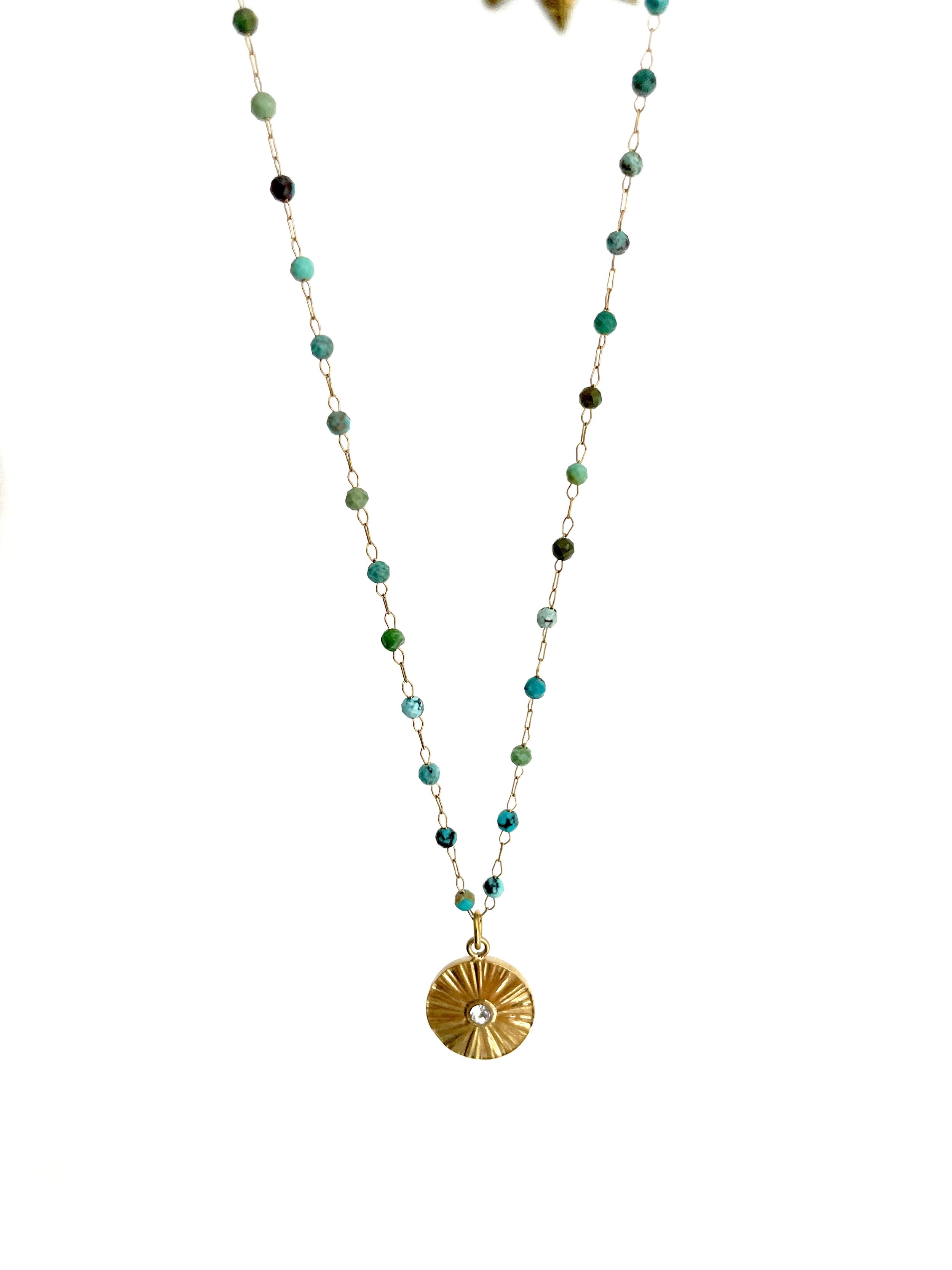 Collier KATE turquoise